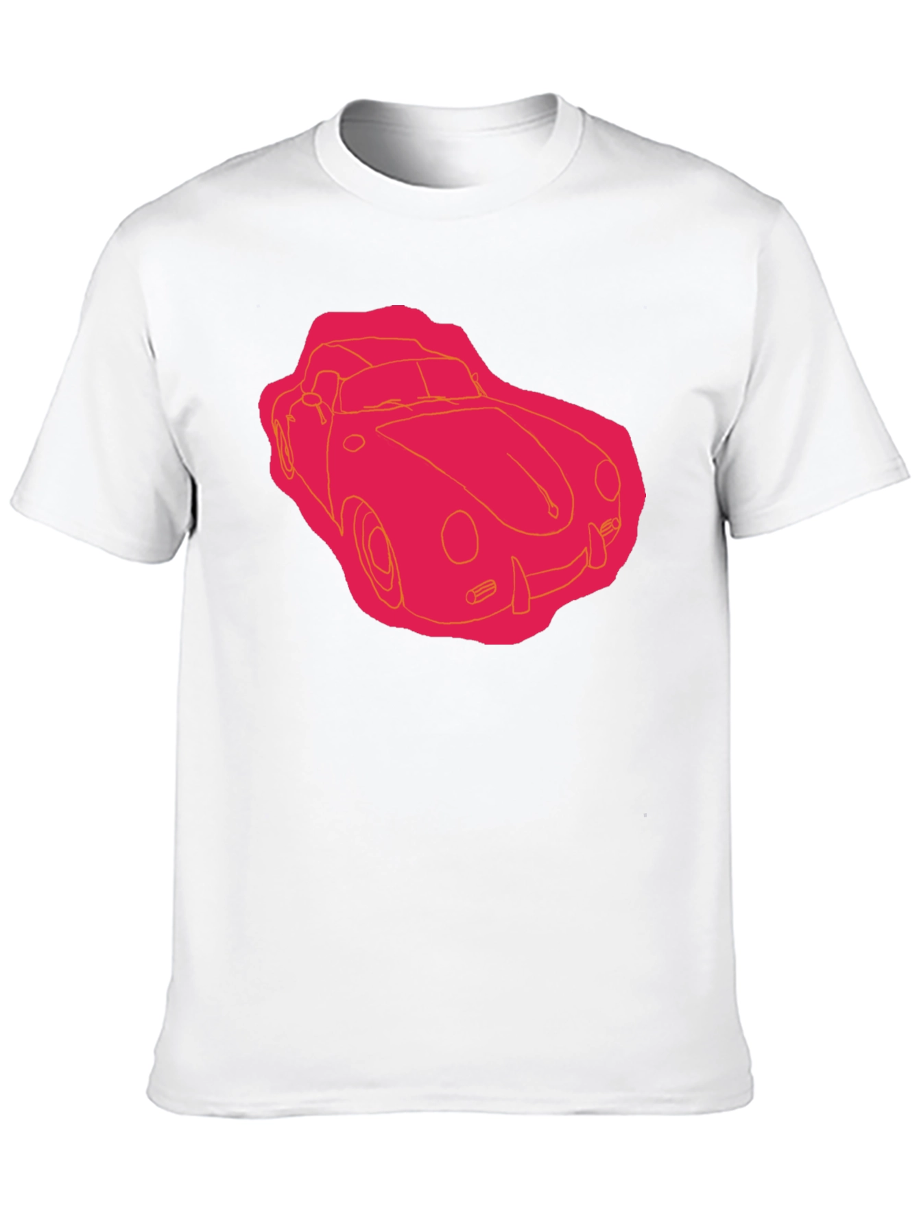 Retro Car Graphic Tee - Black