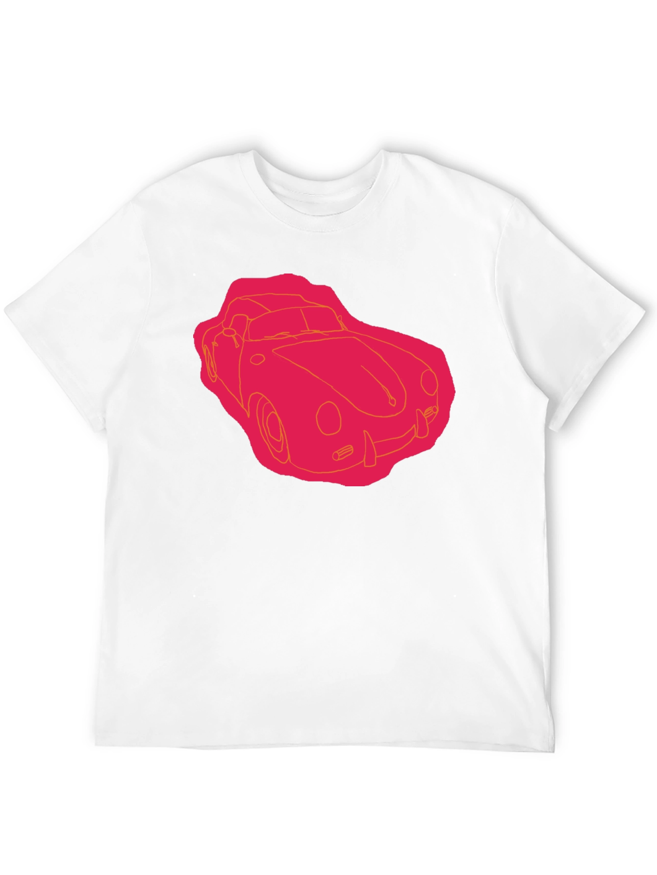 Retro Car Graphic Tee - Black