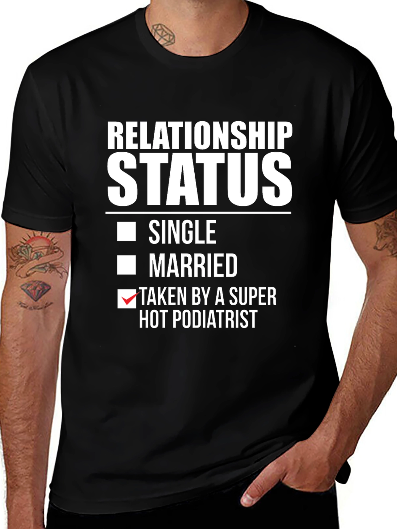 Relationship Status Podiatrist T-Shirt