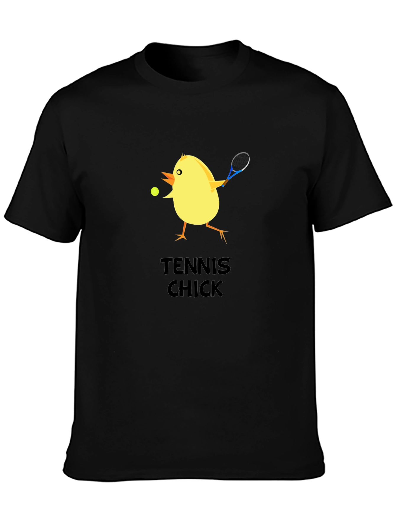 Tennis Chick Graphic T-Shirt - Playful Design