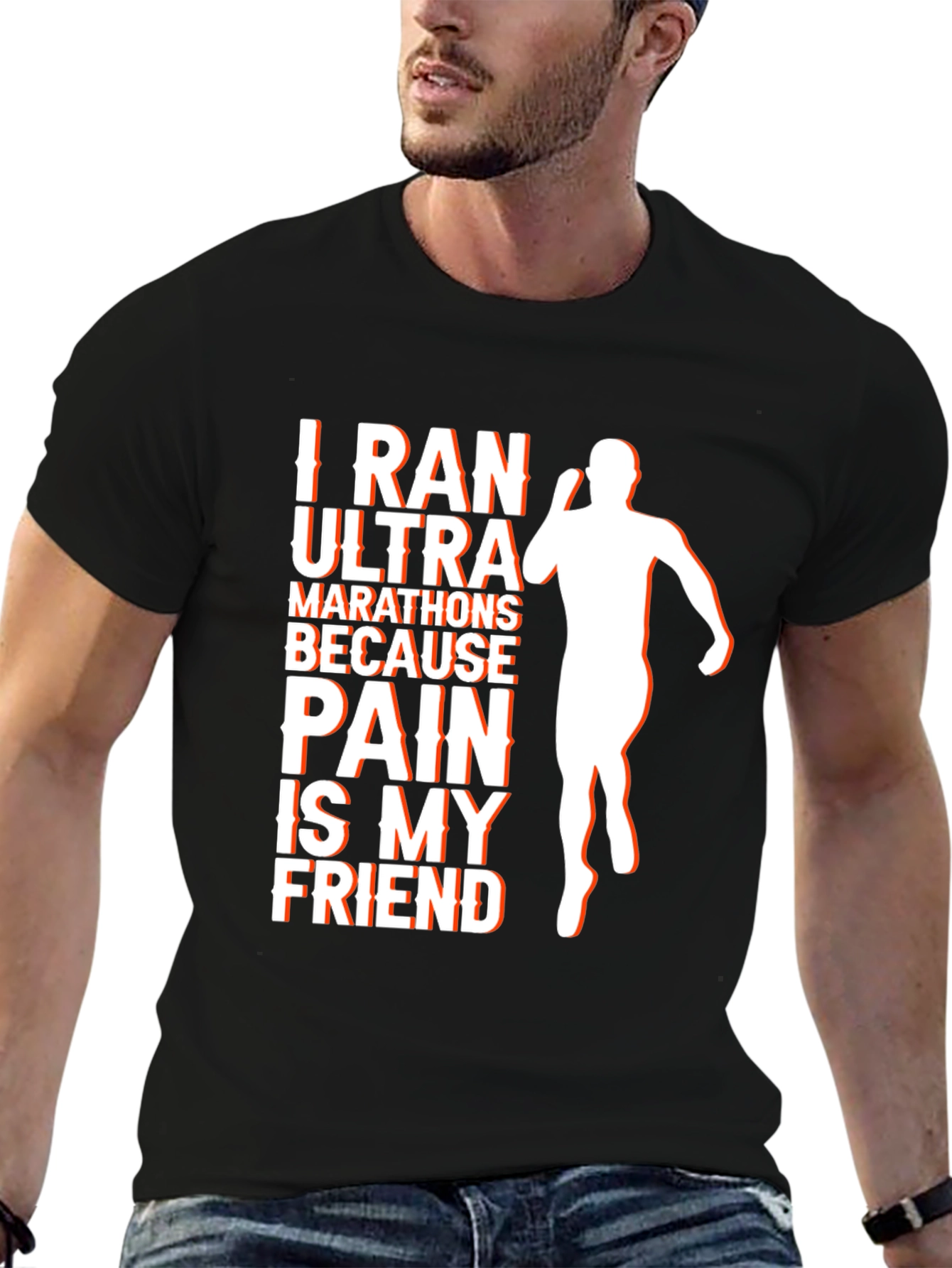 I Ran Ultra T-Shirt: Pain is My Friend