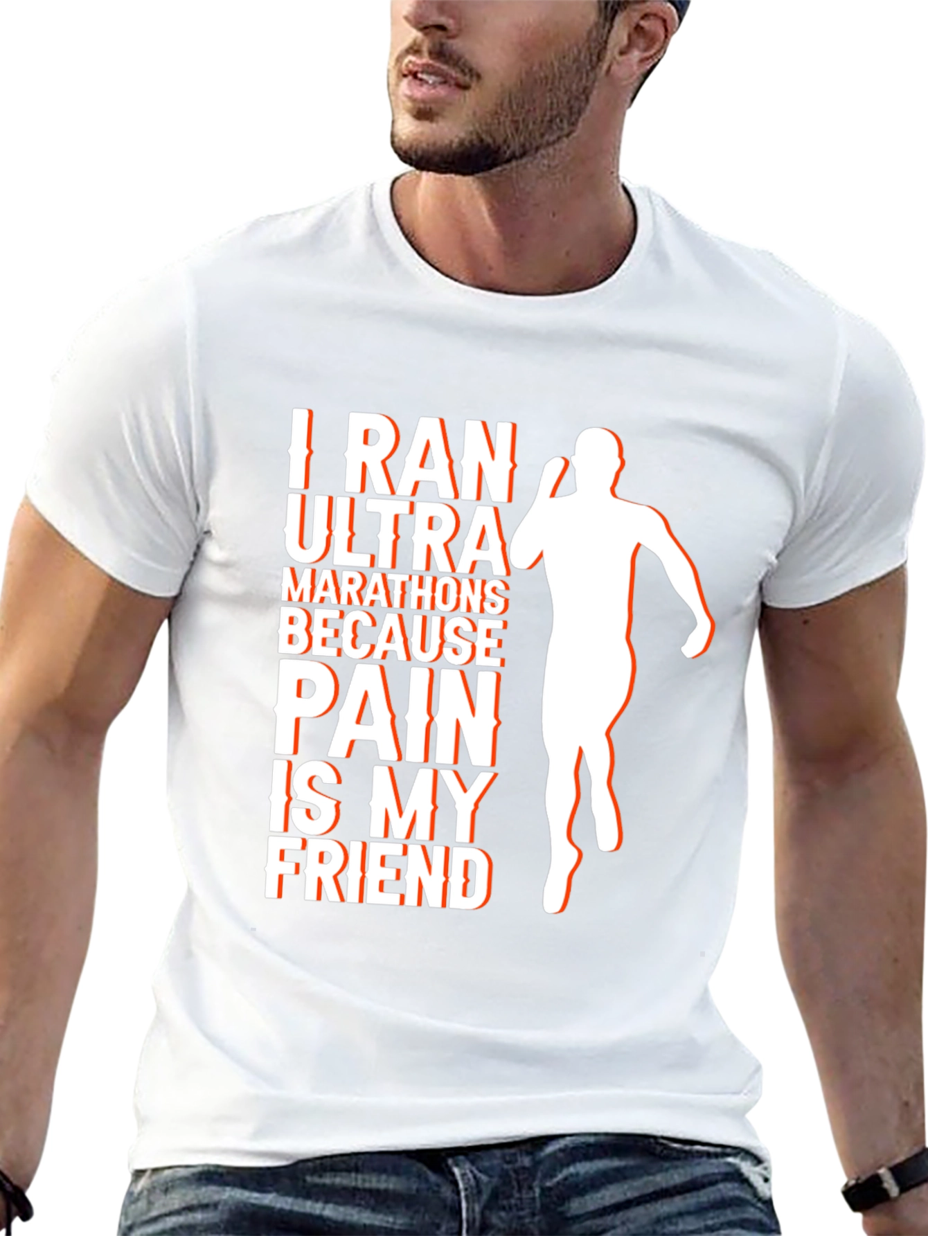 I Ran Ultra T-Shirt: Pain is My Friend