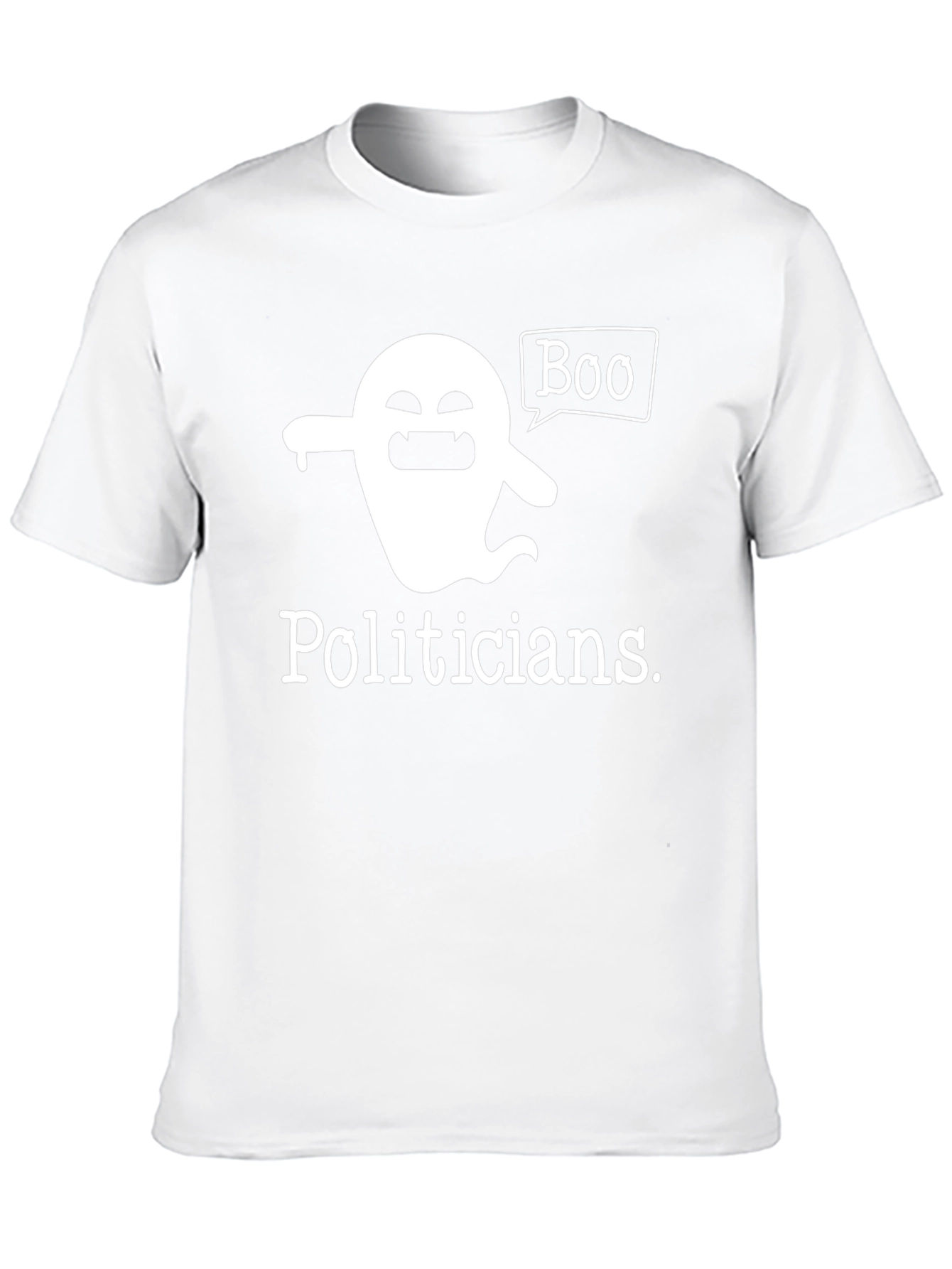 Boo Politicians Ghost Graphic T-Shirt