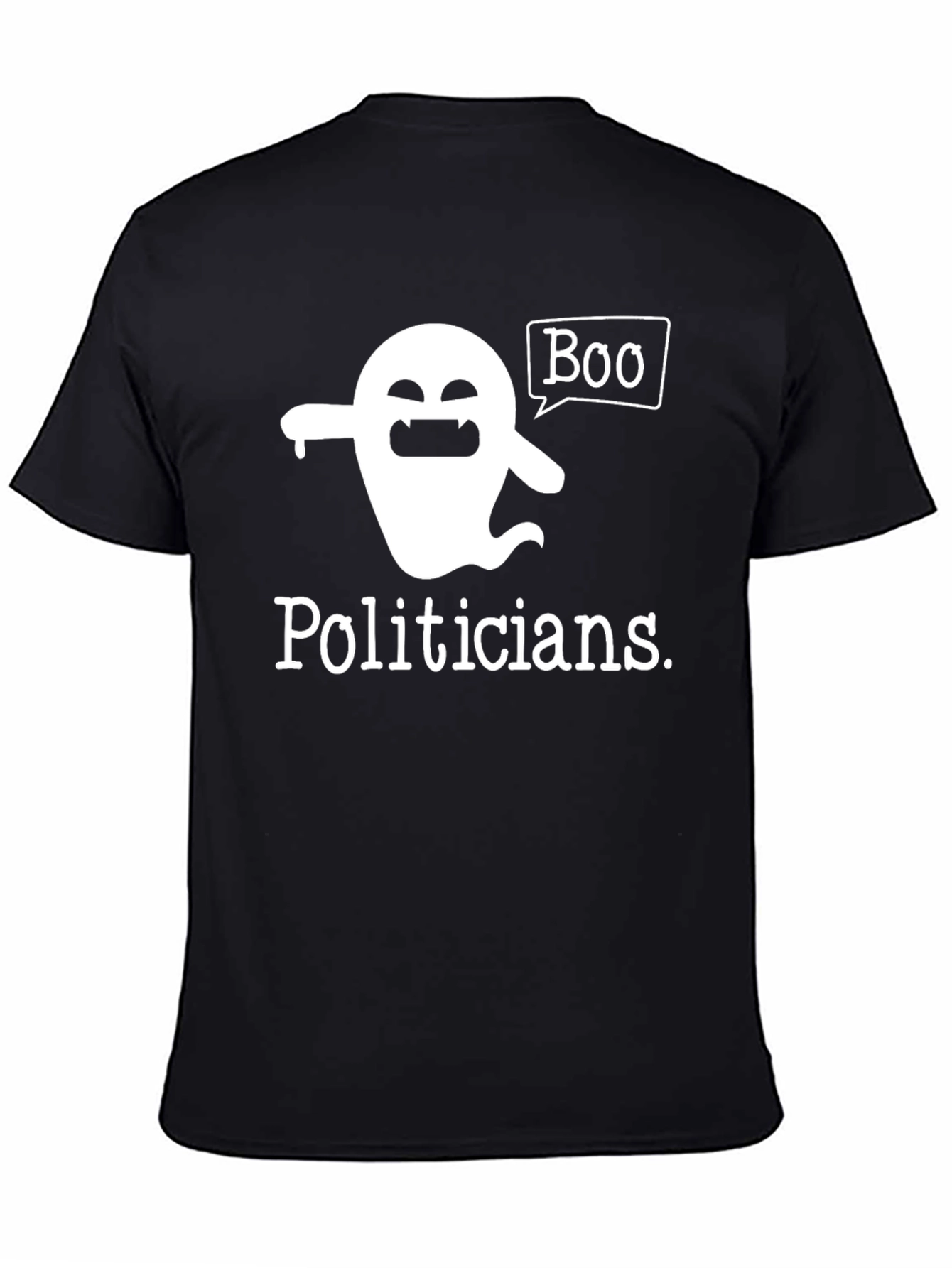Boo Politicians Ghost Graphic T-Shirt