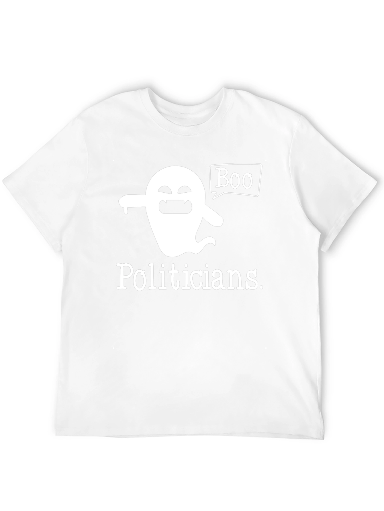 Boo Politicians Ghost Graphic T-Shirt