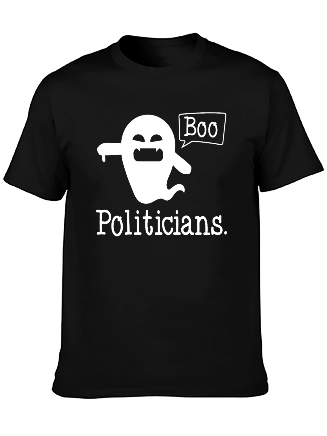 Boo Politicians Ghost Graphic T-Shirt
