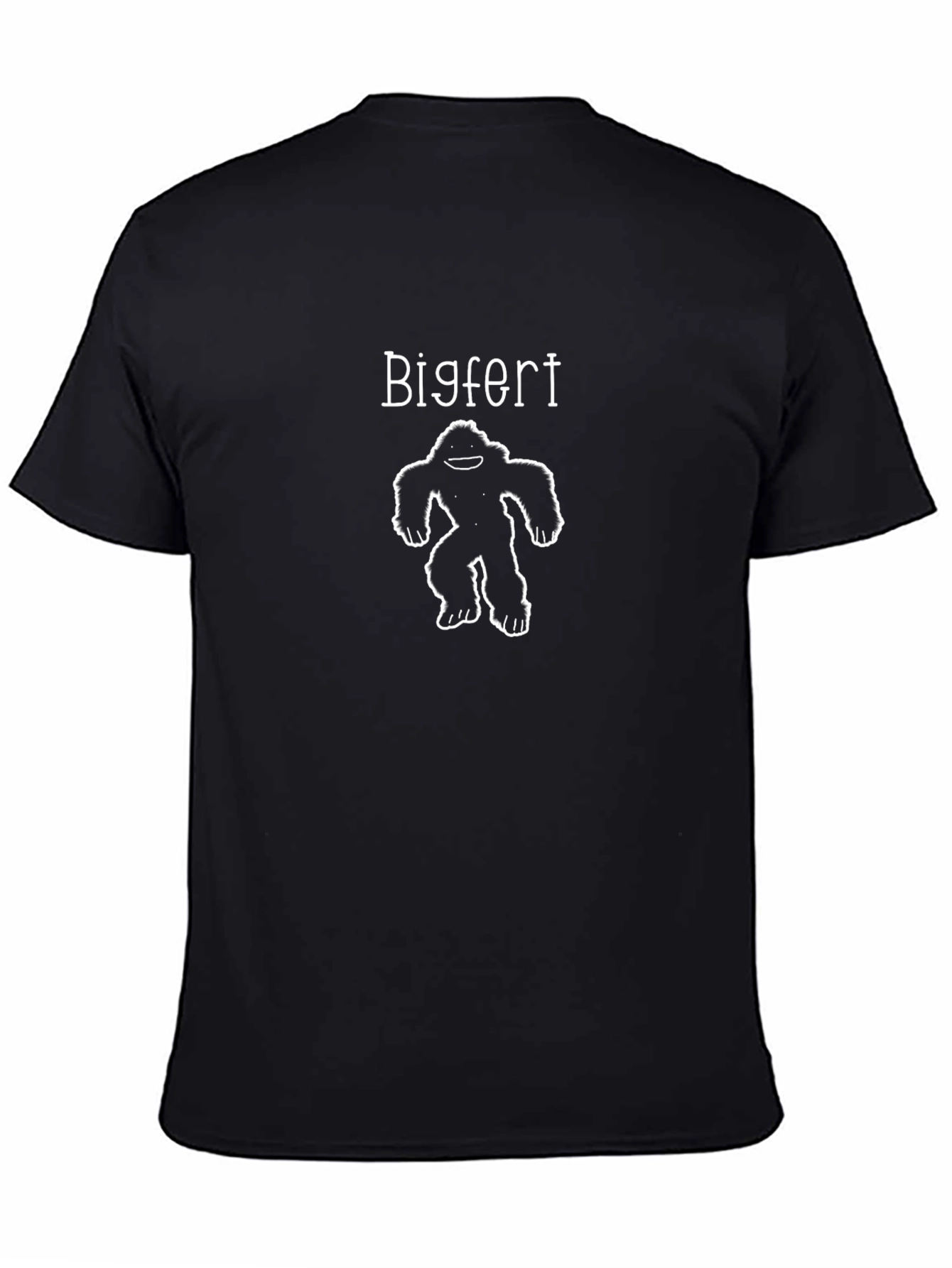 Bigfert T-Shirt: Humorous Bigfoot Tee