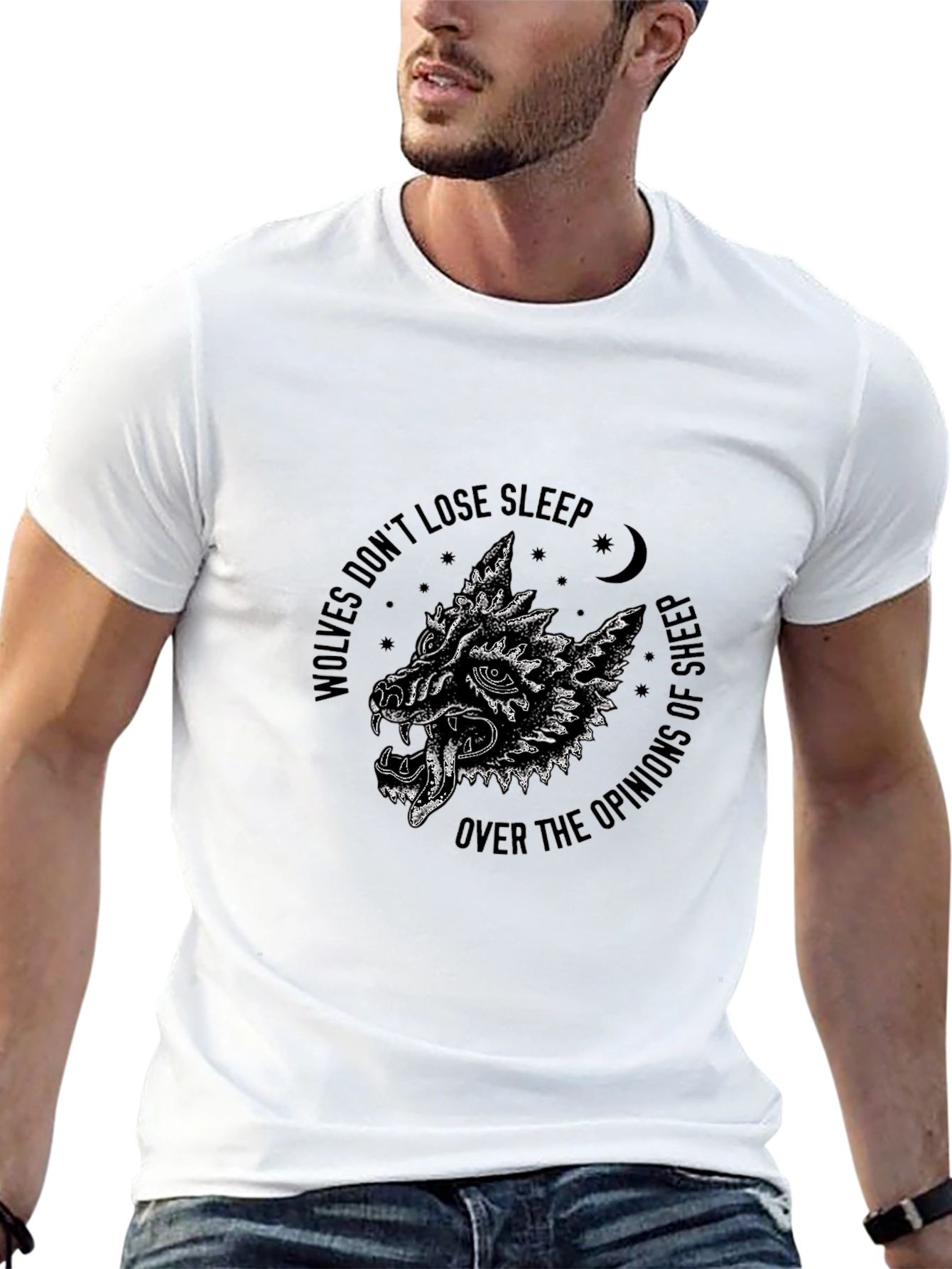 Wolves Dont Lose Sleep Graphic Tee