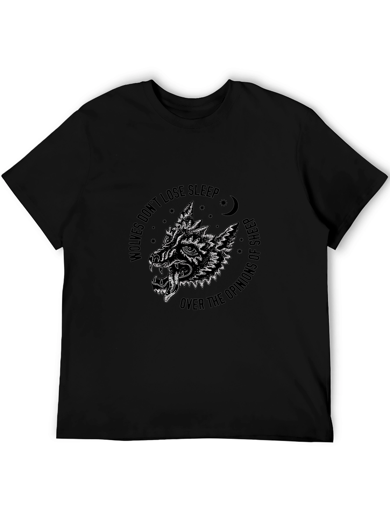 Wolves Dont Lose Sleep Graphic Tee