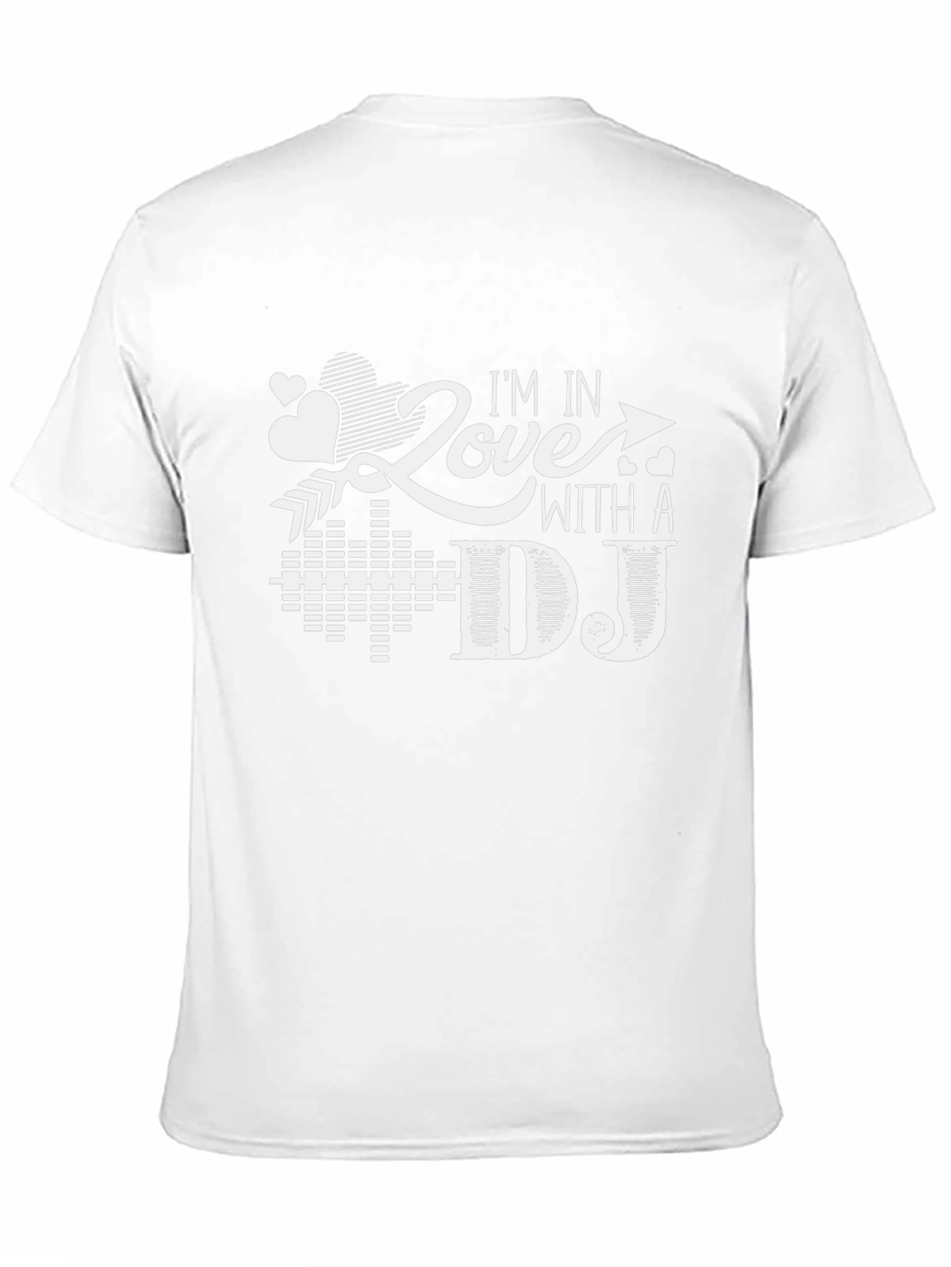 Im In Love With a DJ Black T-Shirt