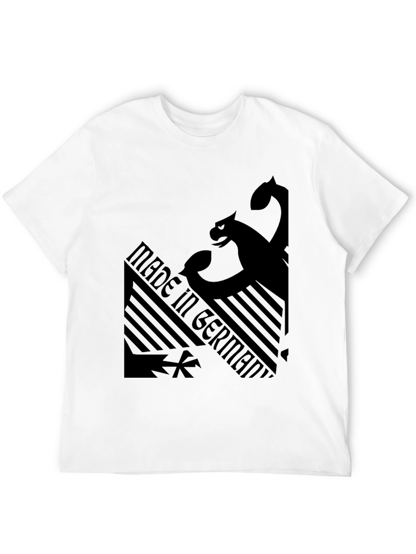 Made in Germany Black Graphic Tee