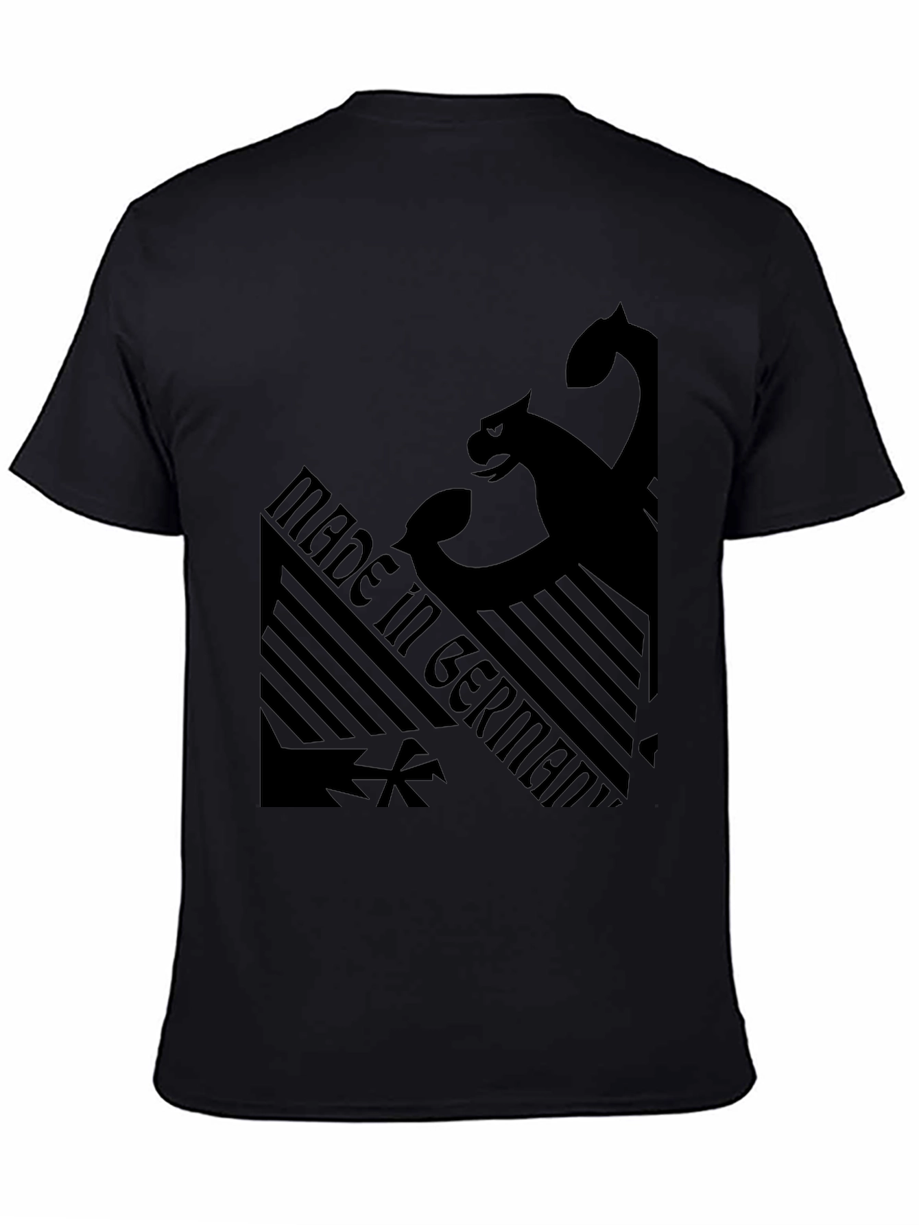Made in Germany Black Graphic Tee