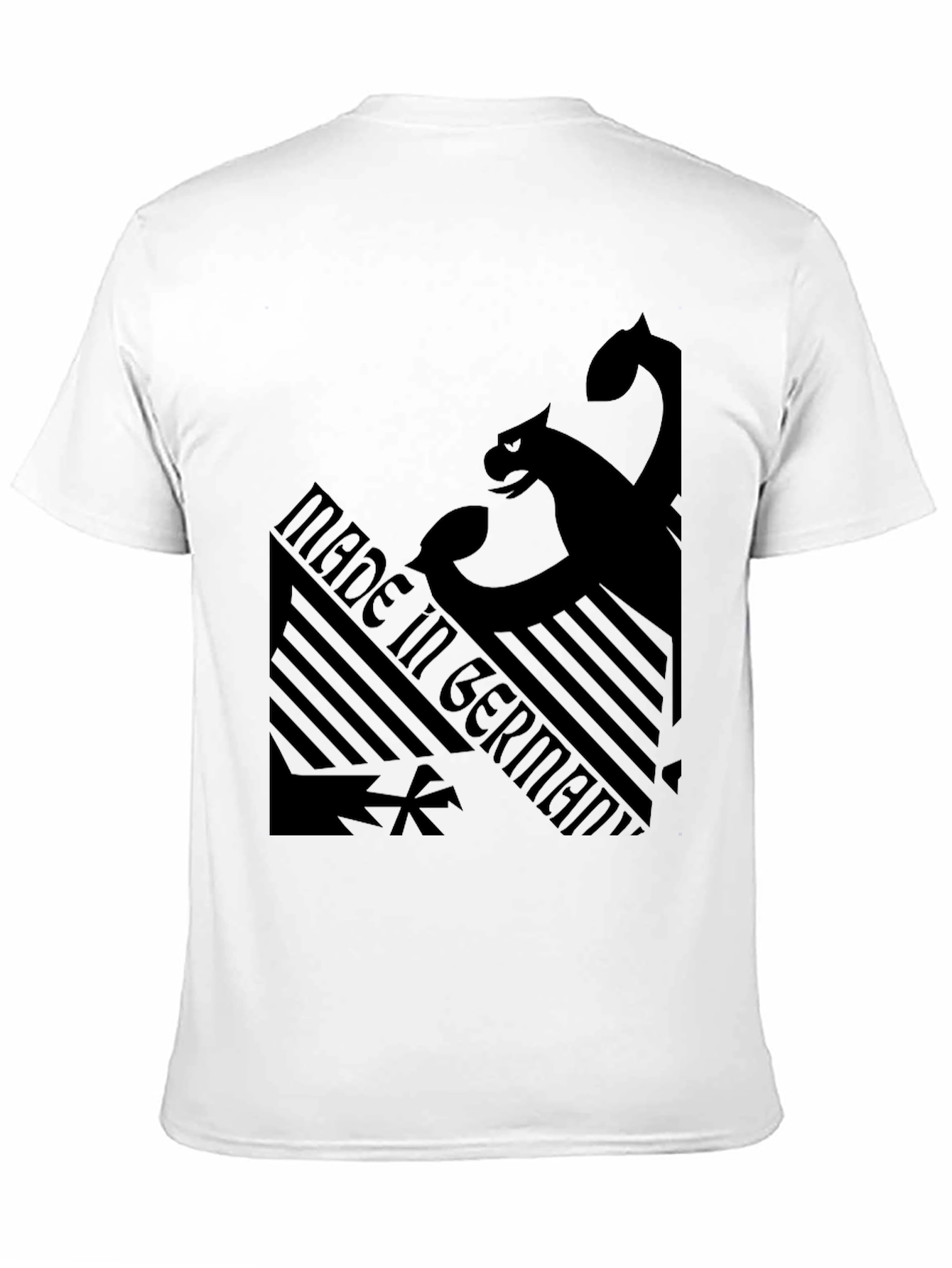 Made in Germany Black Graphic Tee