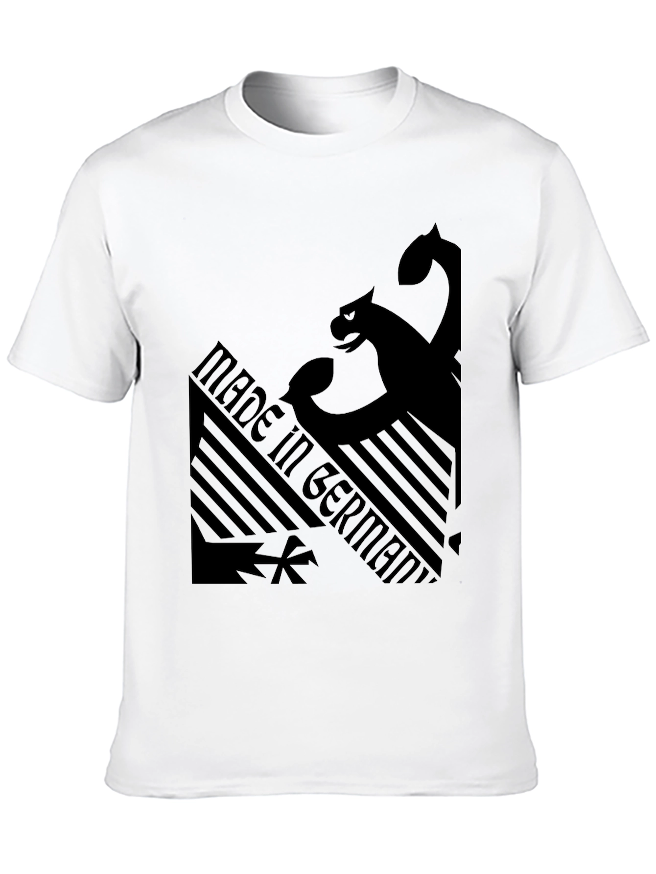 Made in Germany Black Graphic Tee