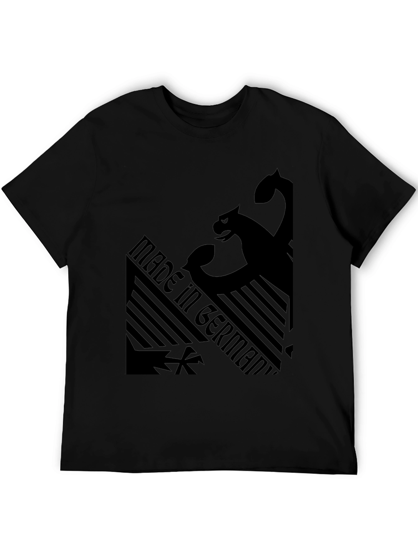 Made in Germany Black Graphic Tee