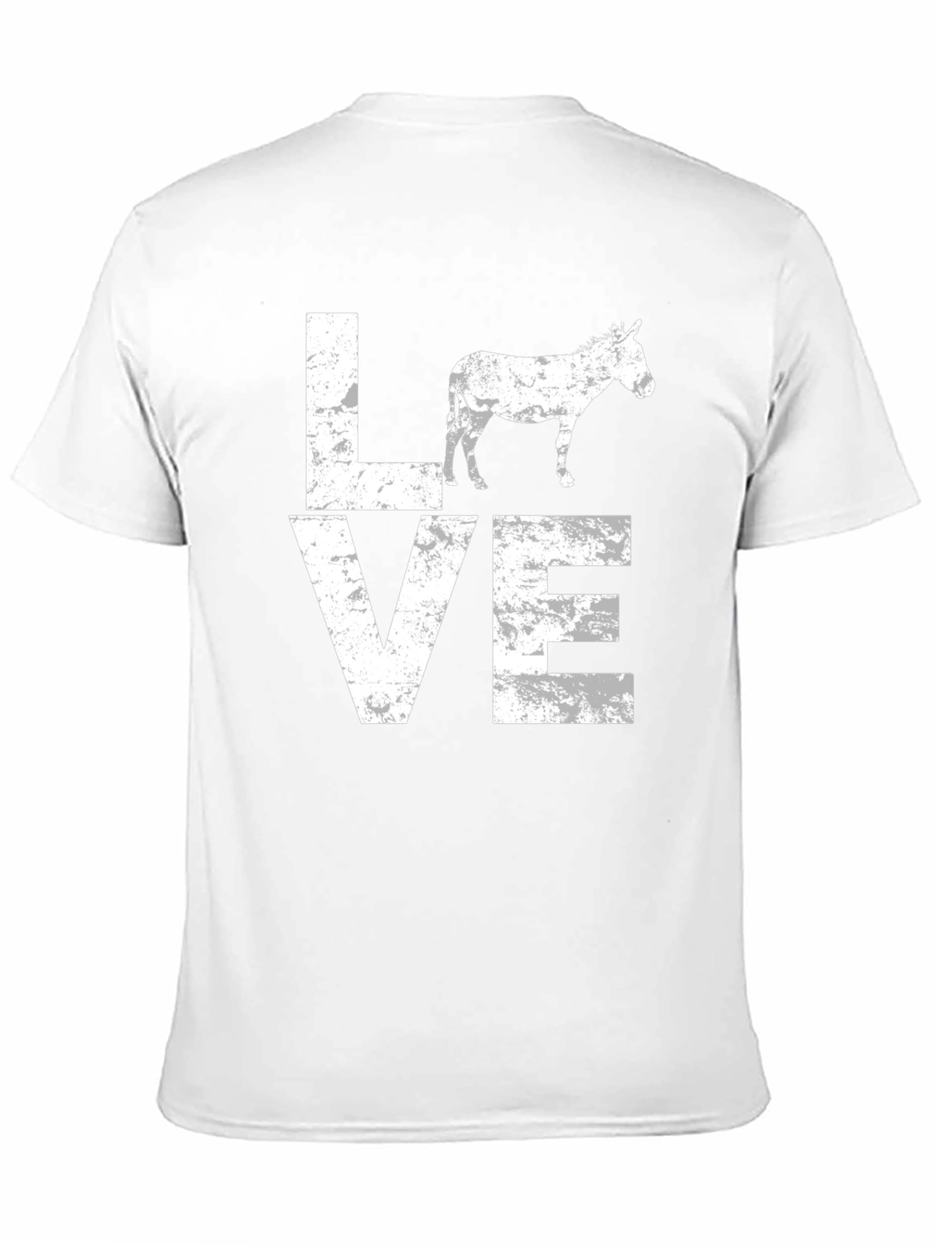 Love Donkey Black Graphic T-Shirt