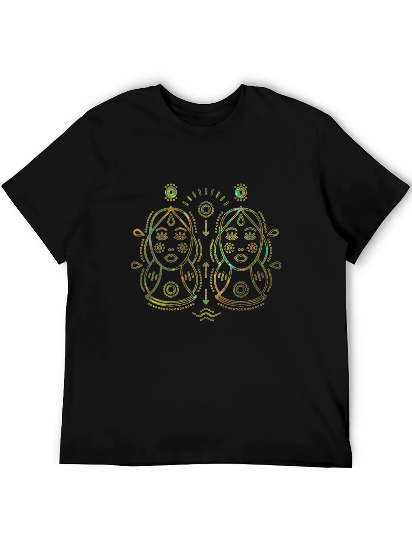 Zodiac Gemini Graphic Print Tee