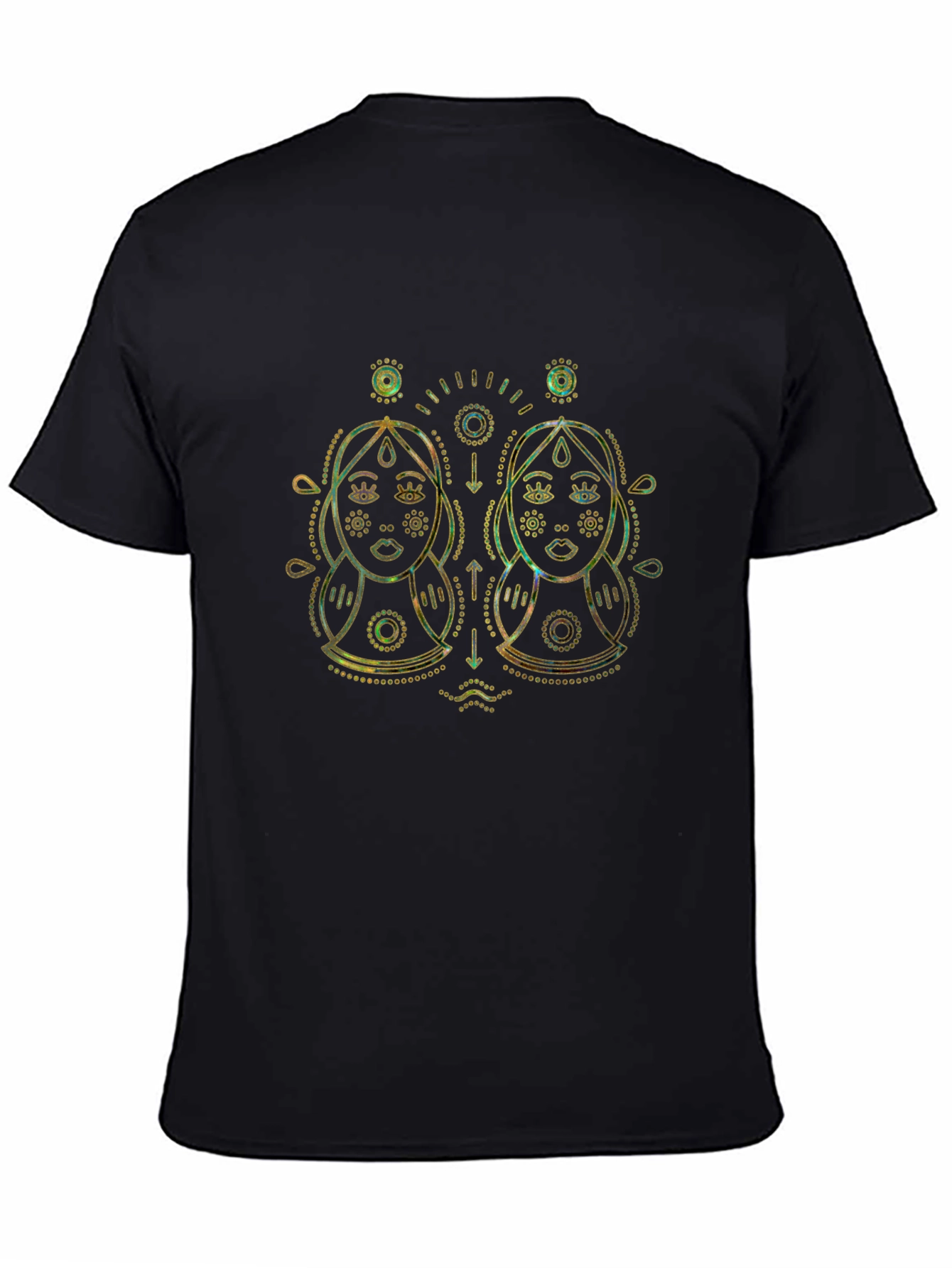 Zodiac Gemini Graphic Print Tee