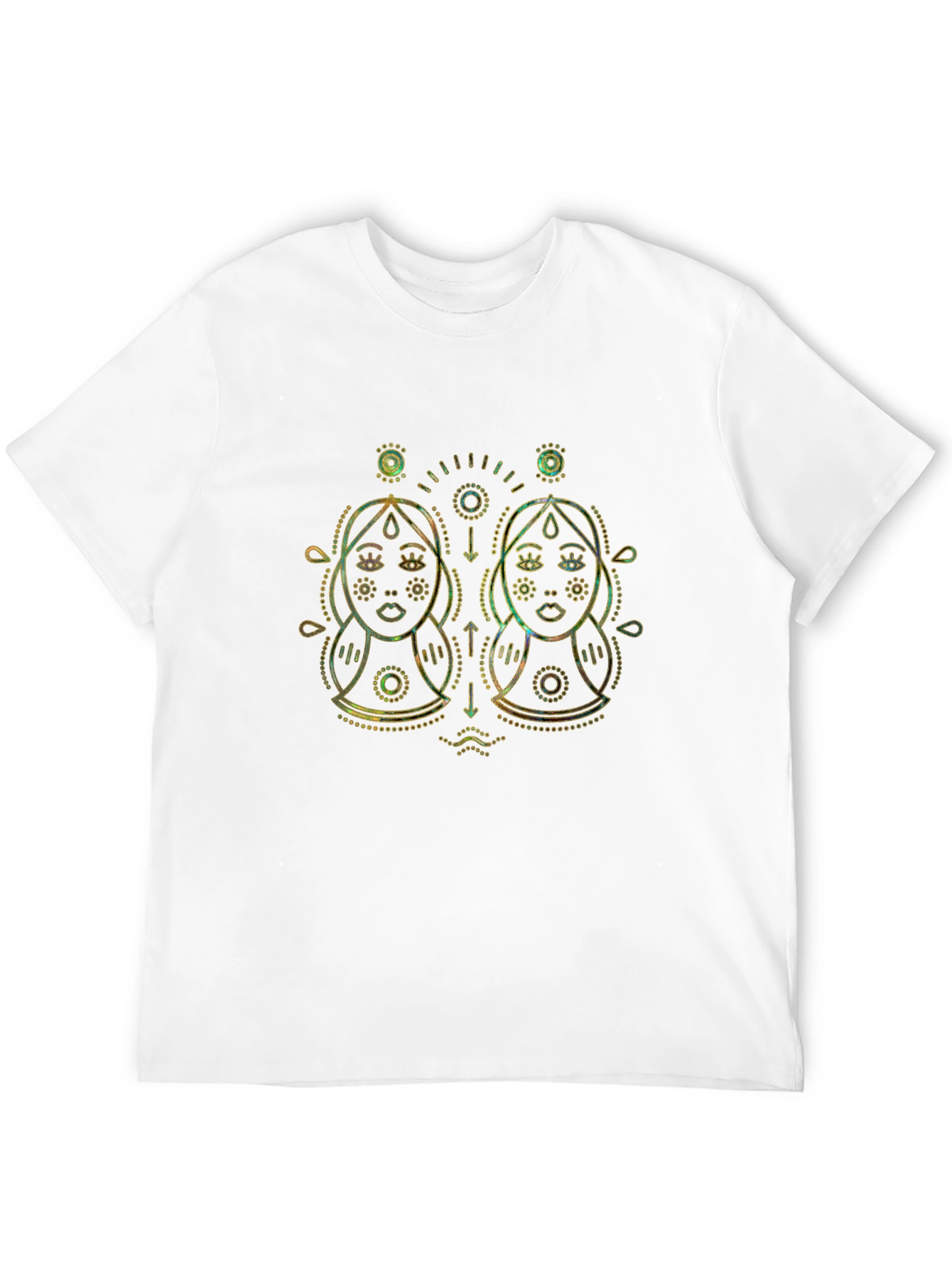 Zodiac Gemini Graphic Print Tee
