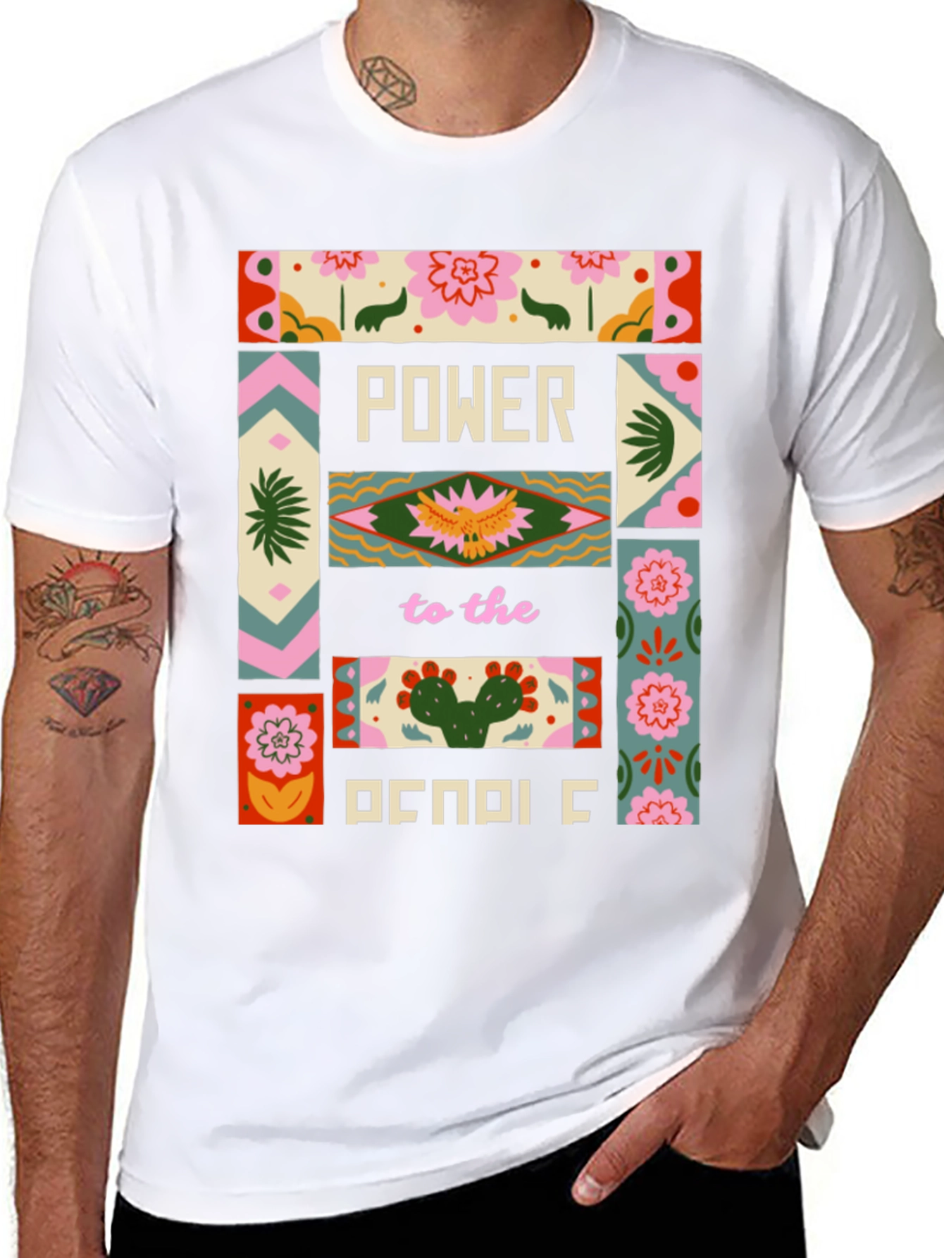 Power to the People Graphic Tee