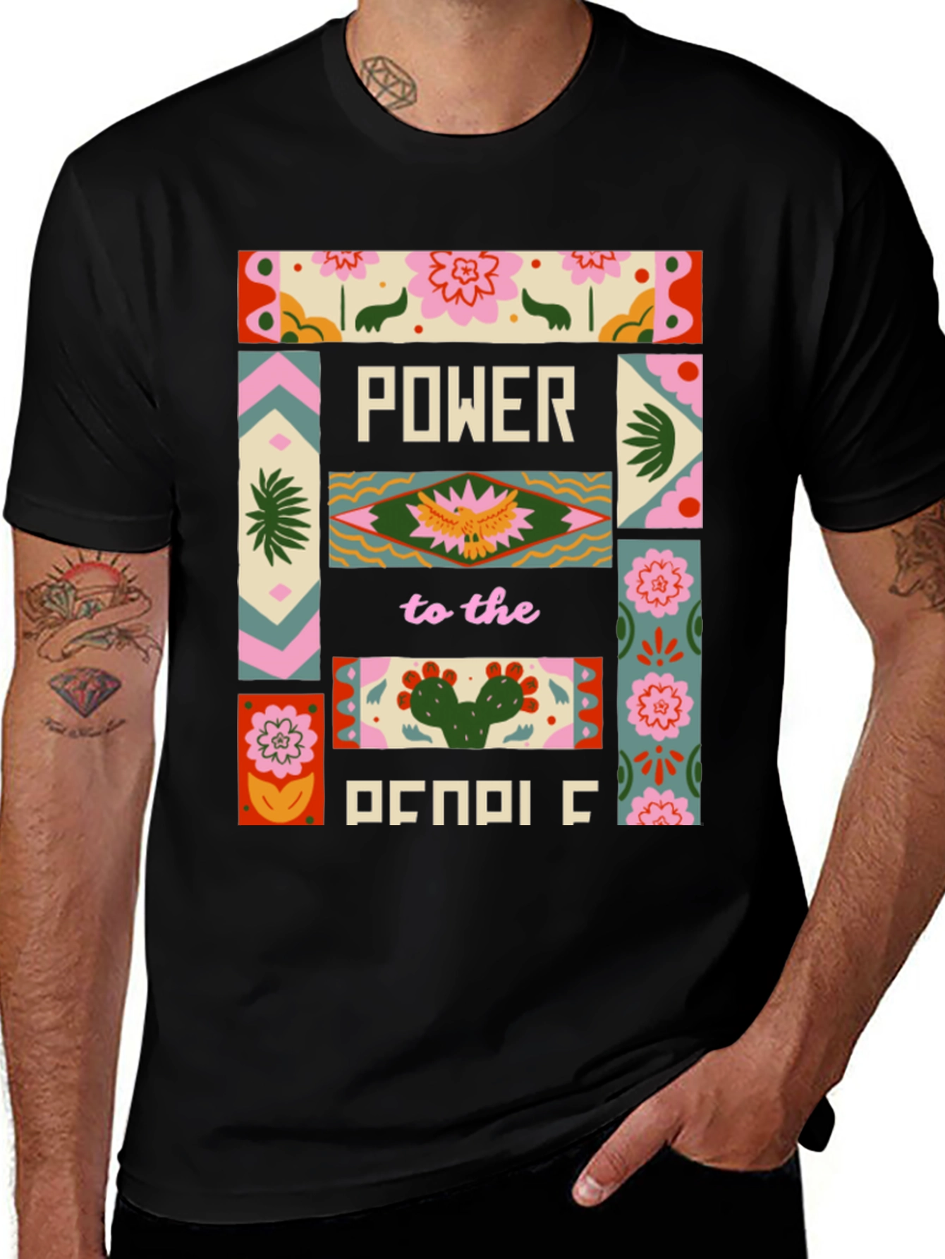 Power to the People Graphic Tee