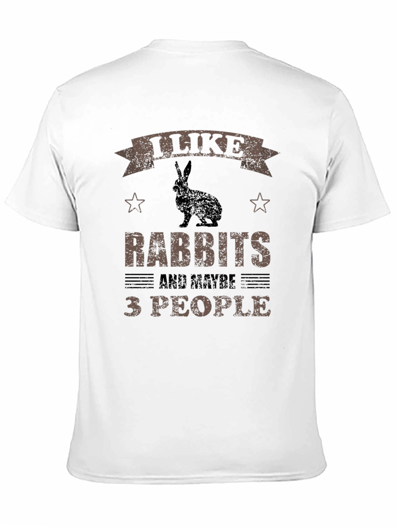 I Like Rabbits and Maybe 3 People T-Shirt