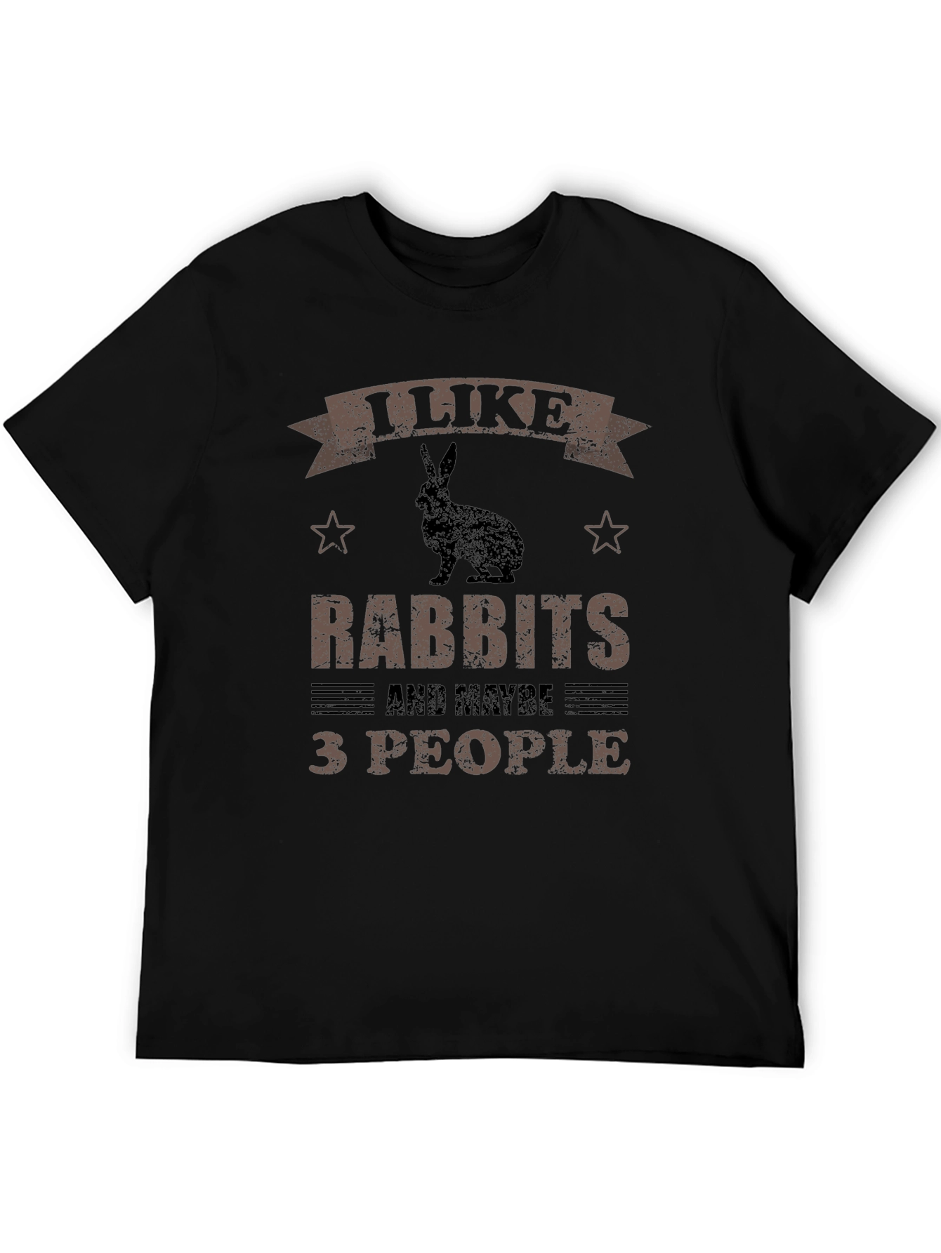 I Like Rabbits and Maybe 3 People T-Shirt