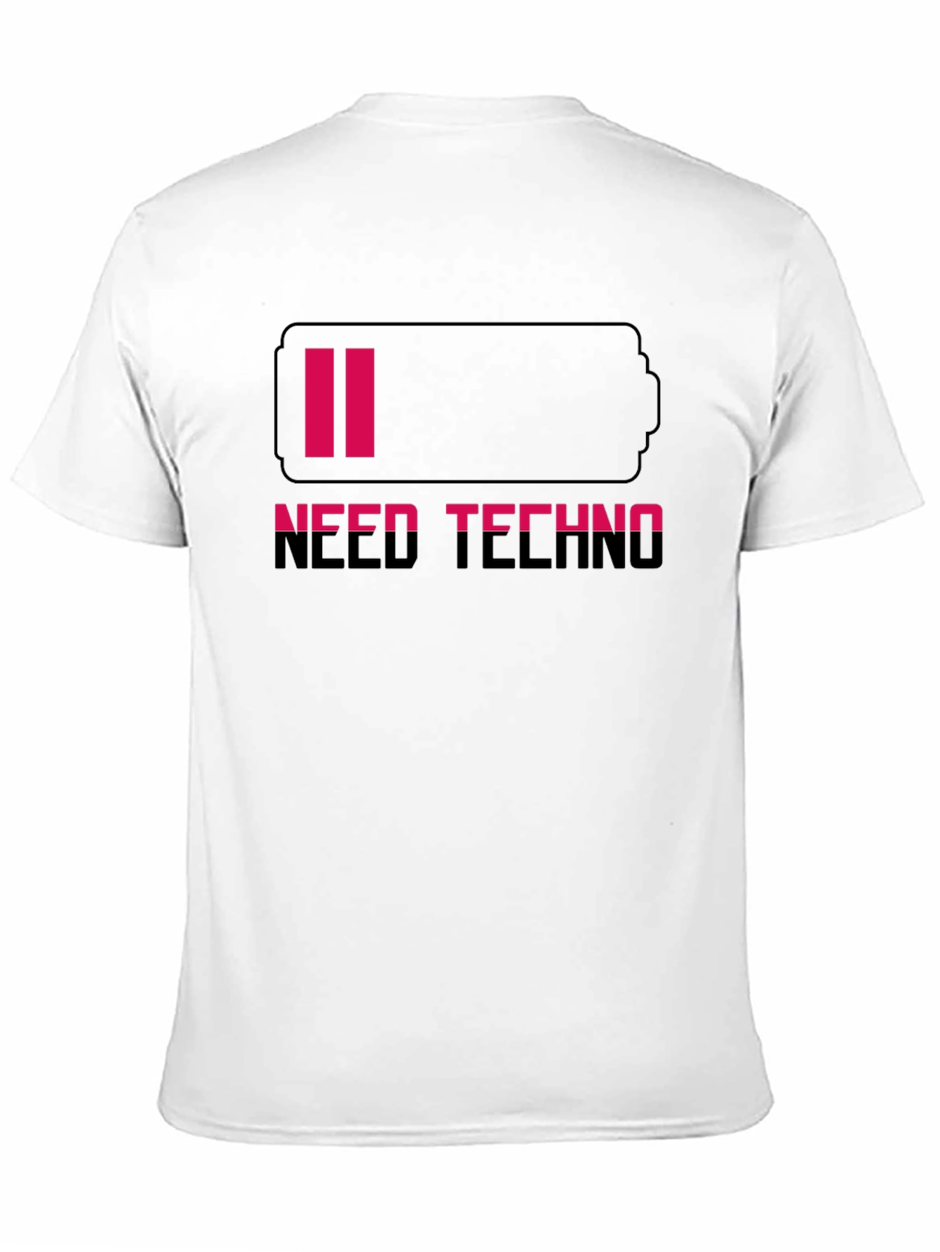 Need Techno Battery Black T-Shirt