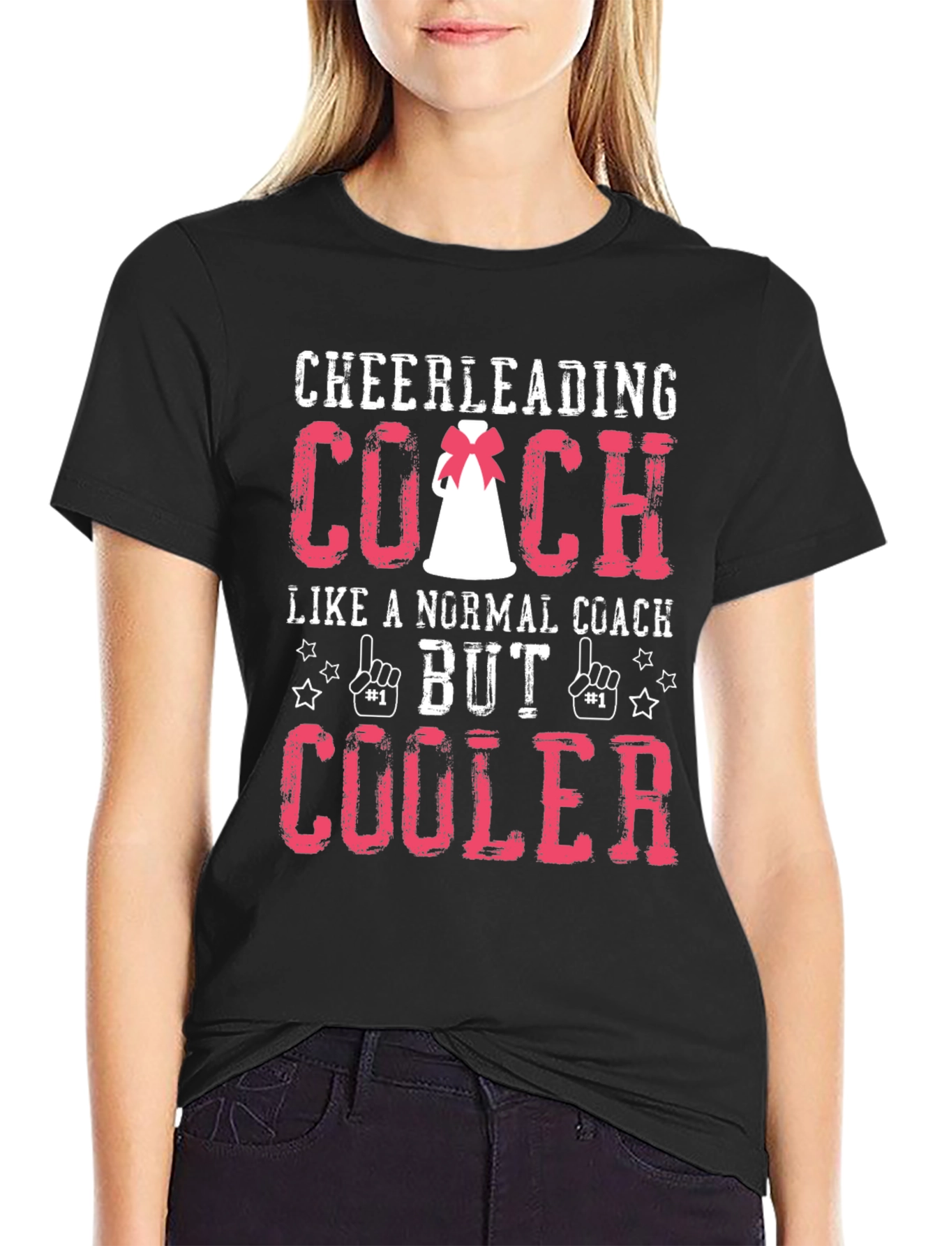 Cheerleading Coach T-Shirt: Cooler Than Normal