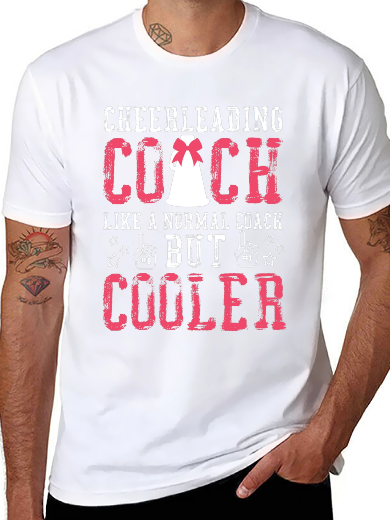 Cheerleading Coach T-Shirt: Cooler Than Normal