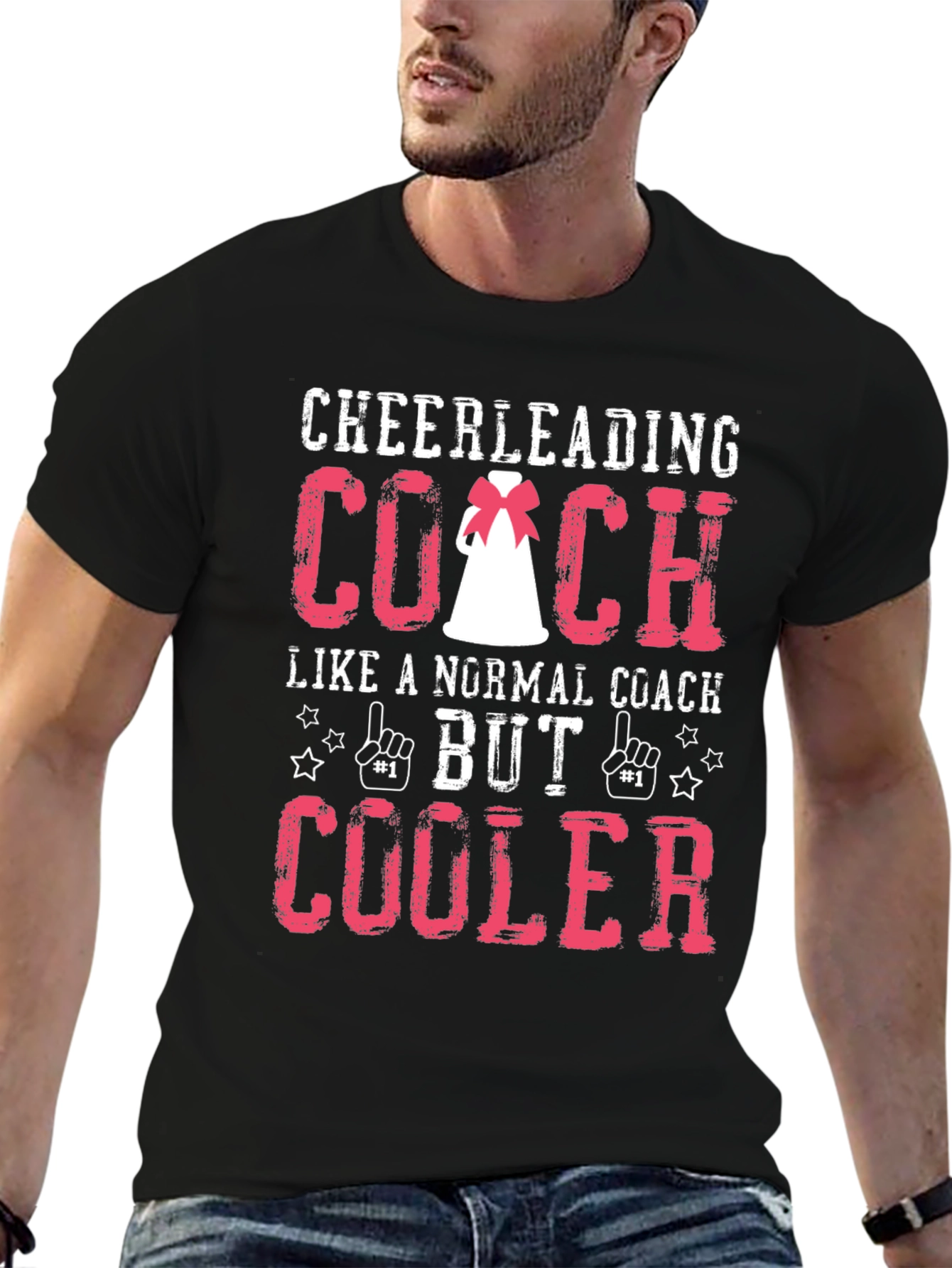 Cheerleading Coach T-Shirt: Cooler Than Normal