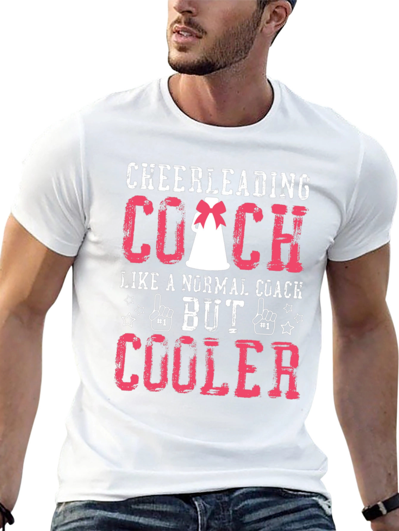 Cheerleading Coach T-Shirt: Cooler Than Normal