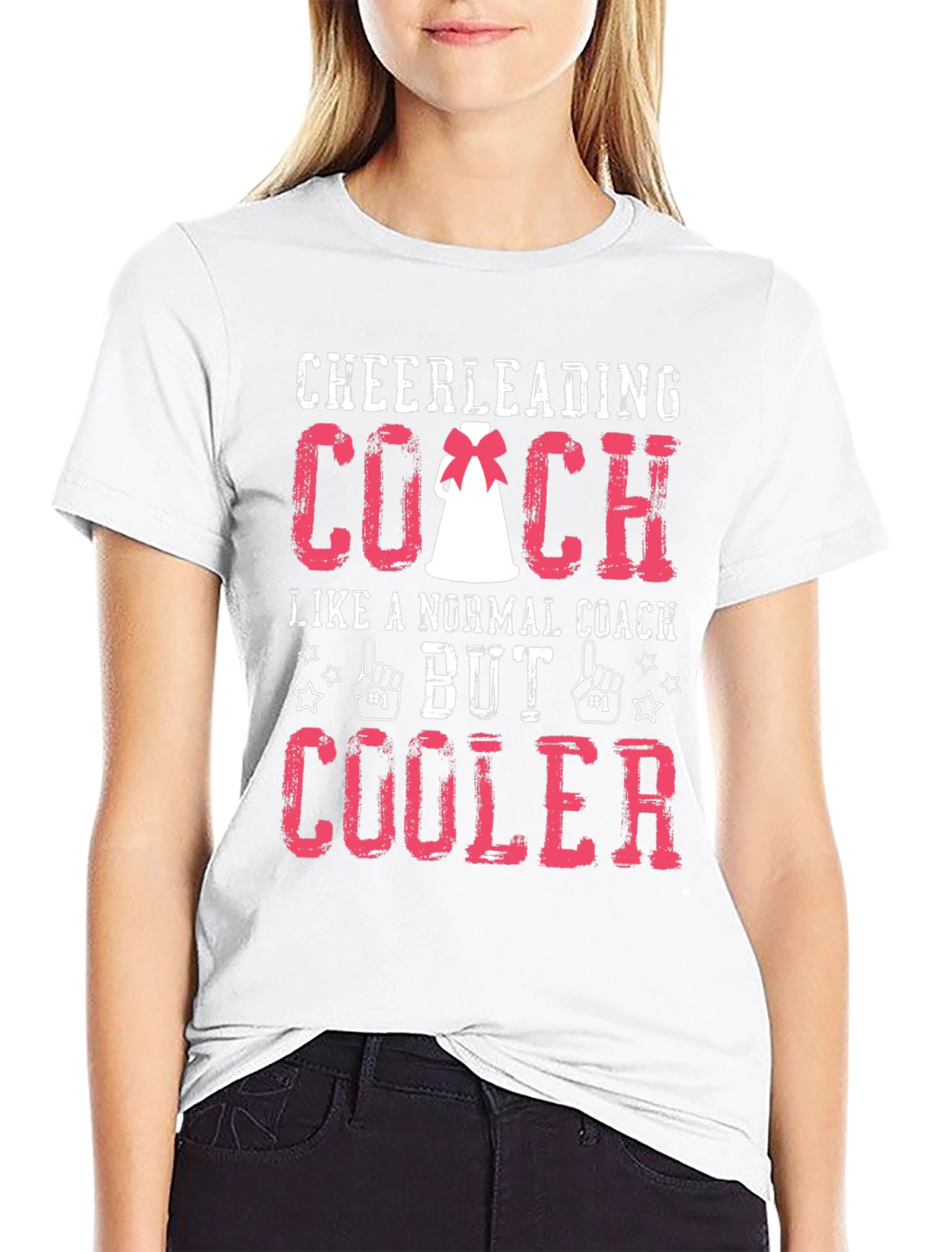 Cheerleading Coach T-Shirt: Cooler Than Normal