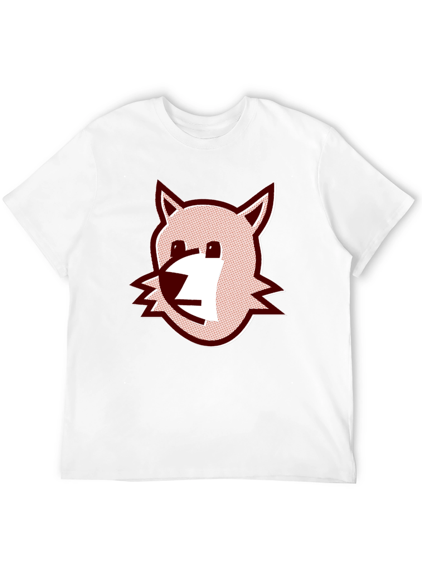 Cool Cartoon Fox Graphic T-Shirt