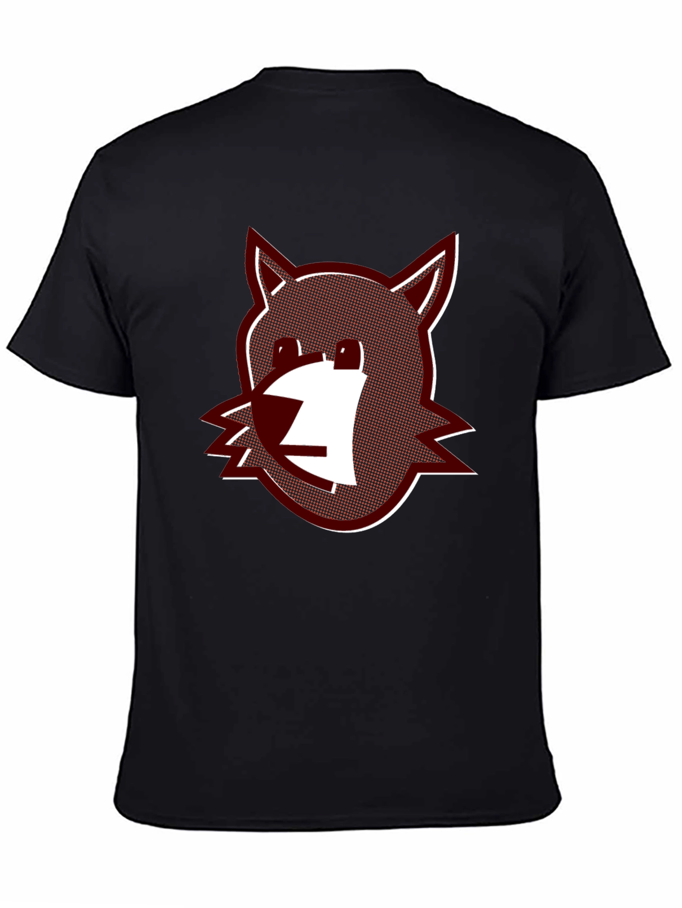 Cool Cartoon Fox Graphic T-Shirt