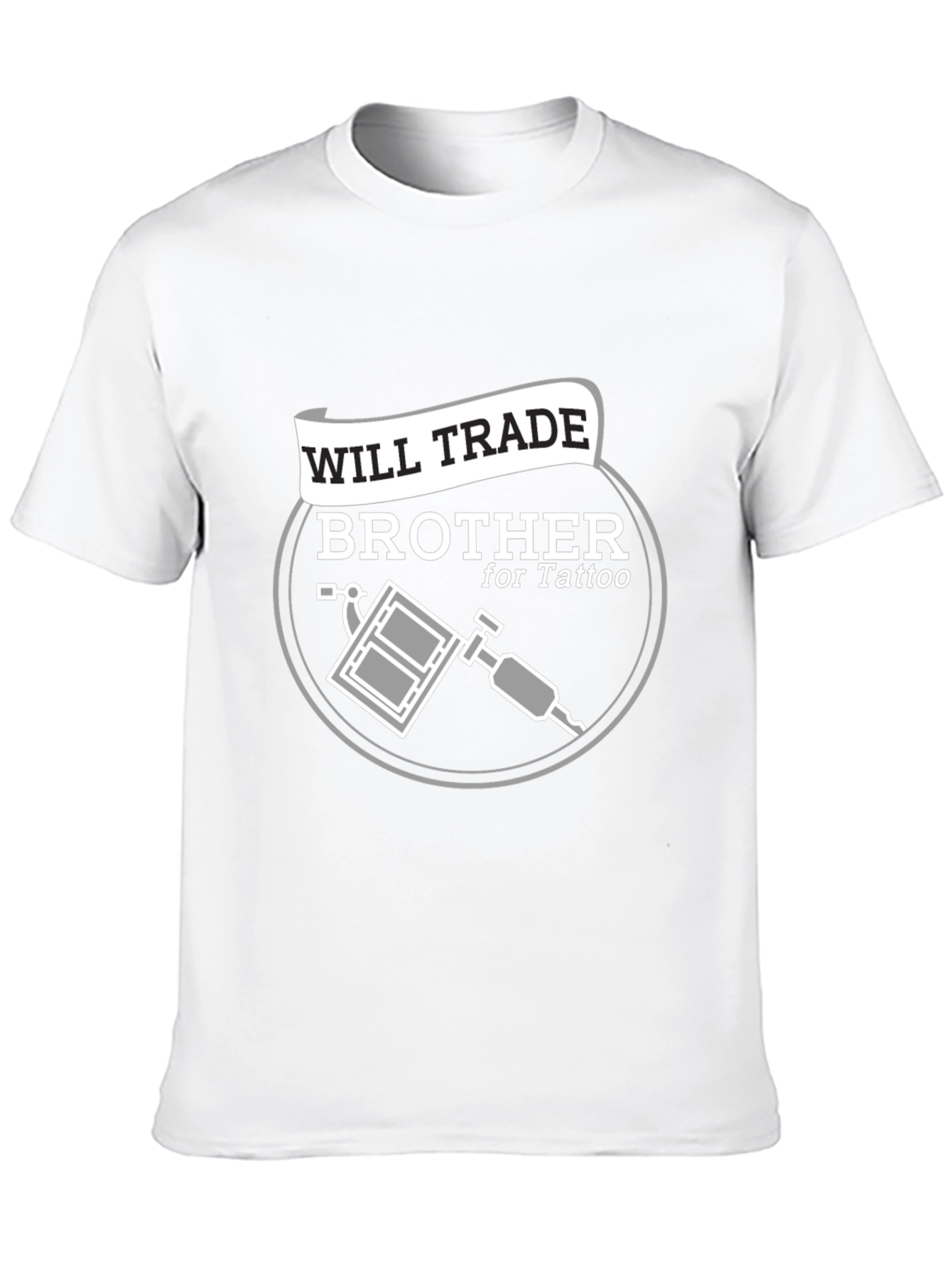 Will Trade Brother for Tattoo T-Shirt - Black