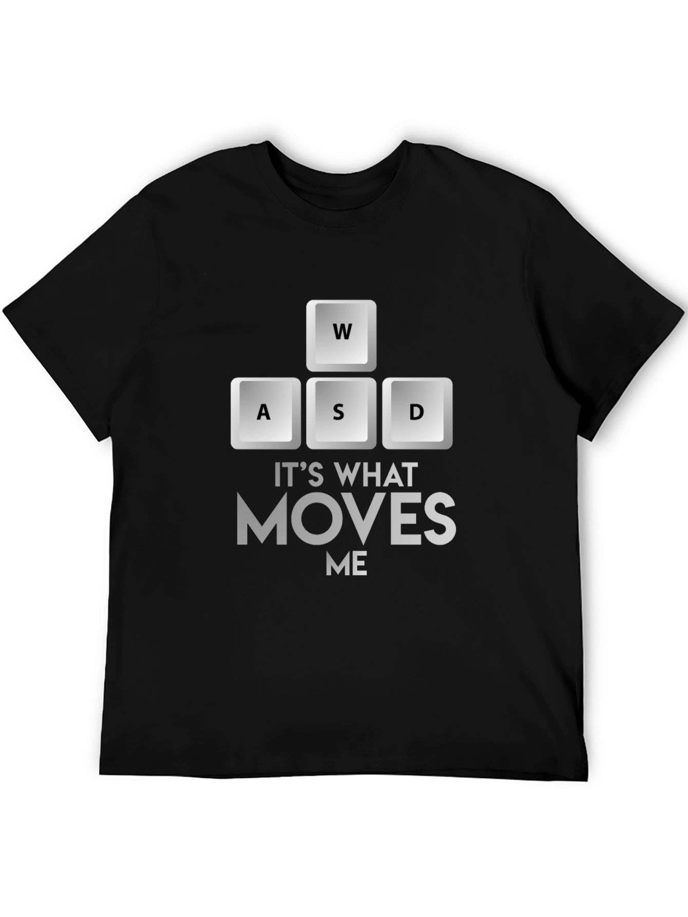 Gaming Moves Me T-Shirt - Black Gamer Tee