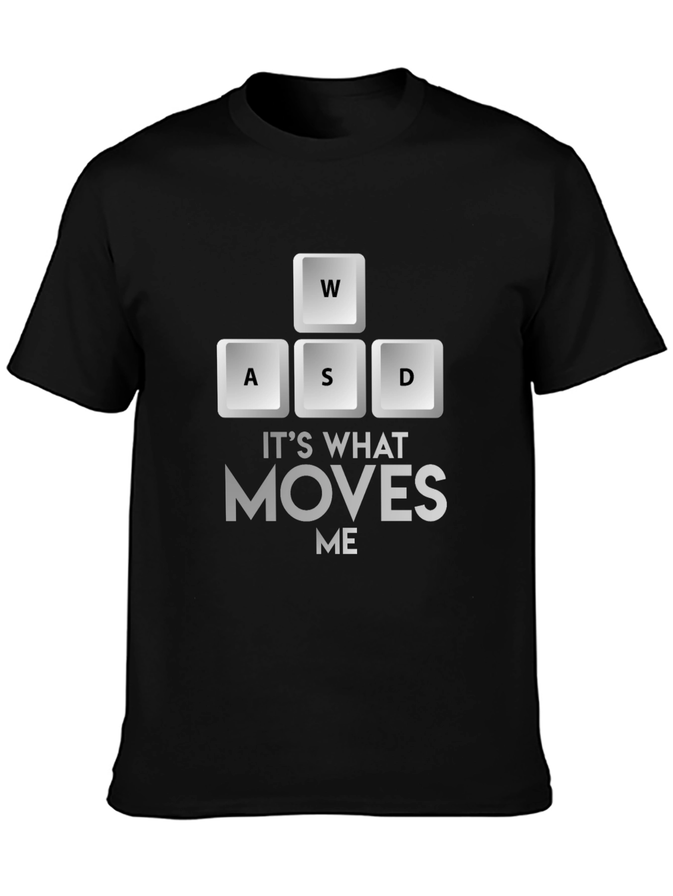 Gaming Moves Me T-Shirt - Black Gamer Tee