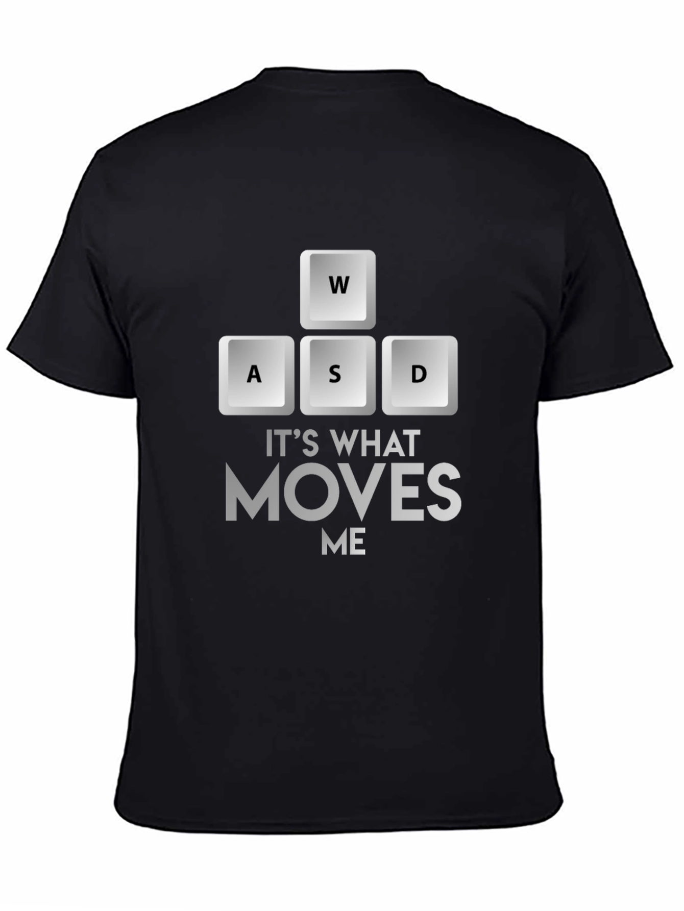 Gaming Moves Me T-Shirt - Black Gamer Tee