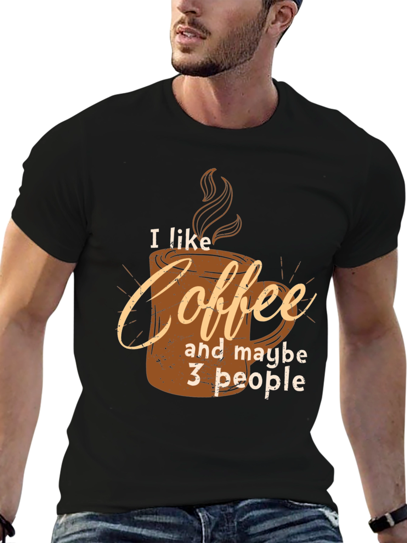 Coffee Lover T-Shirt - Funny Graphic Tee