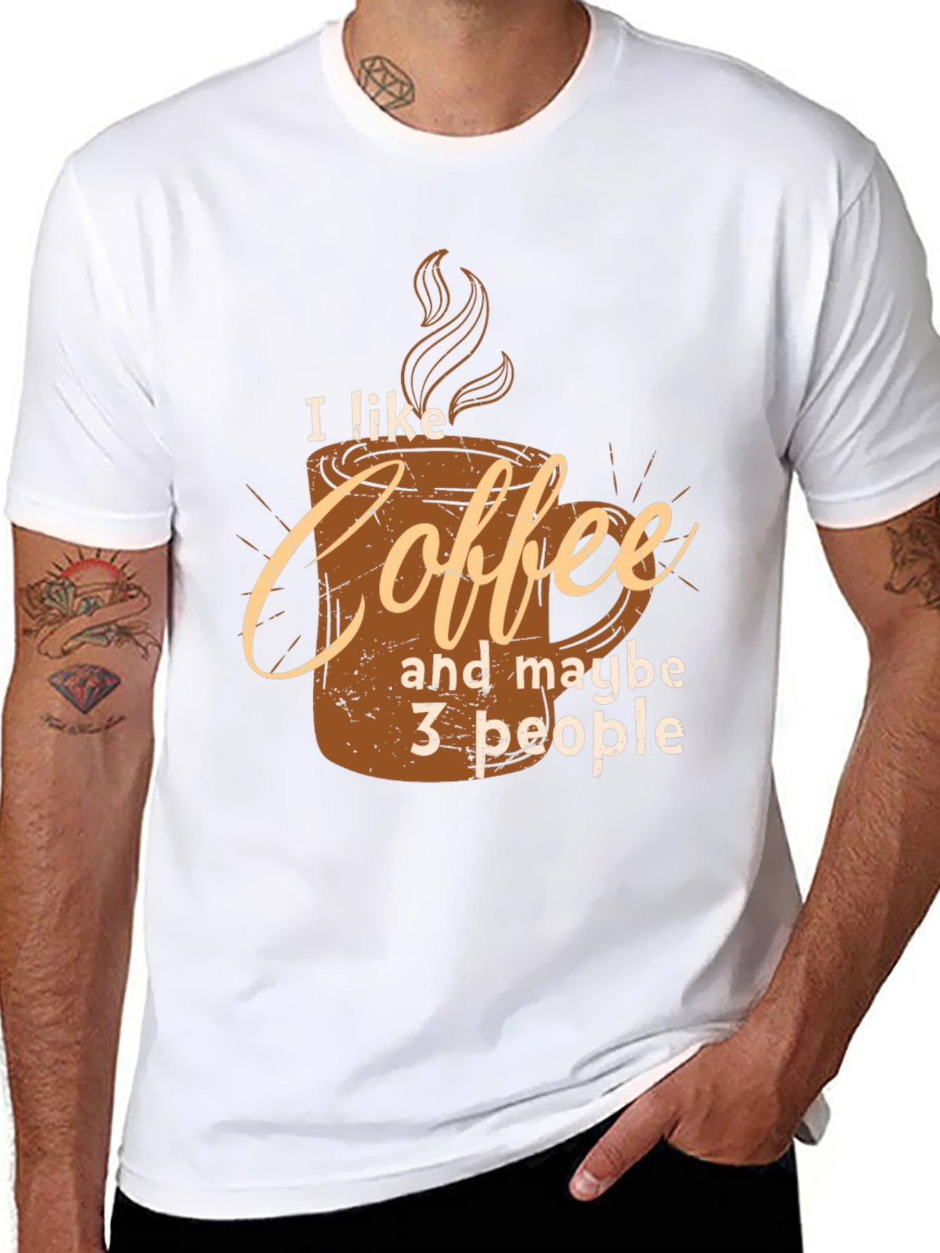 Coffee Lover T-Shirt - Funny Graphic Tee