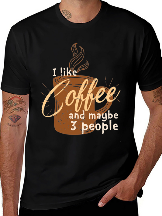 Coffee Lover T-Shirt - Funny Graphic Tee
