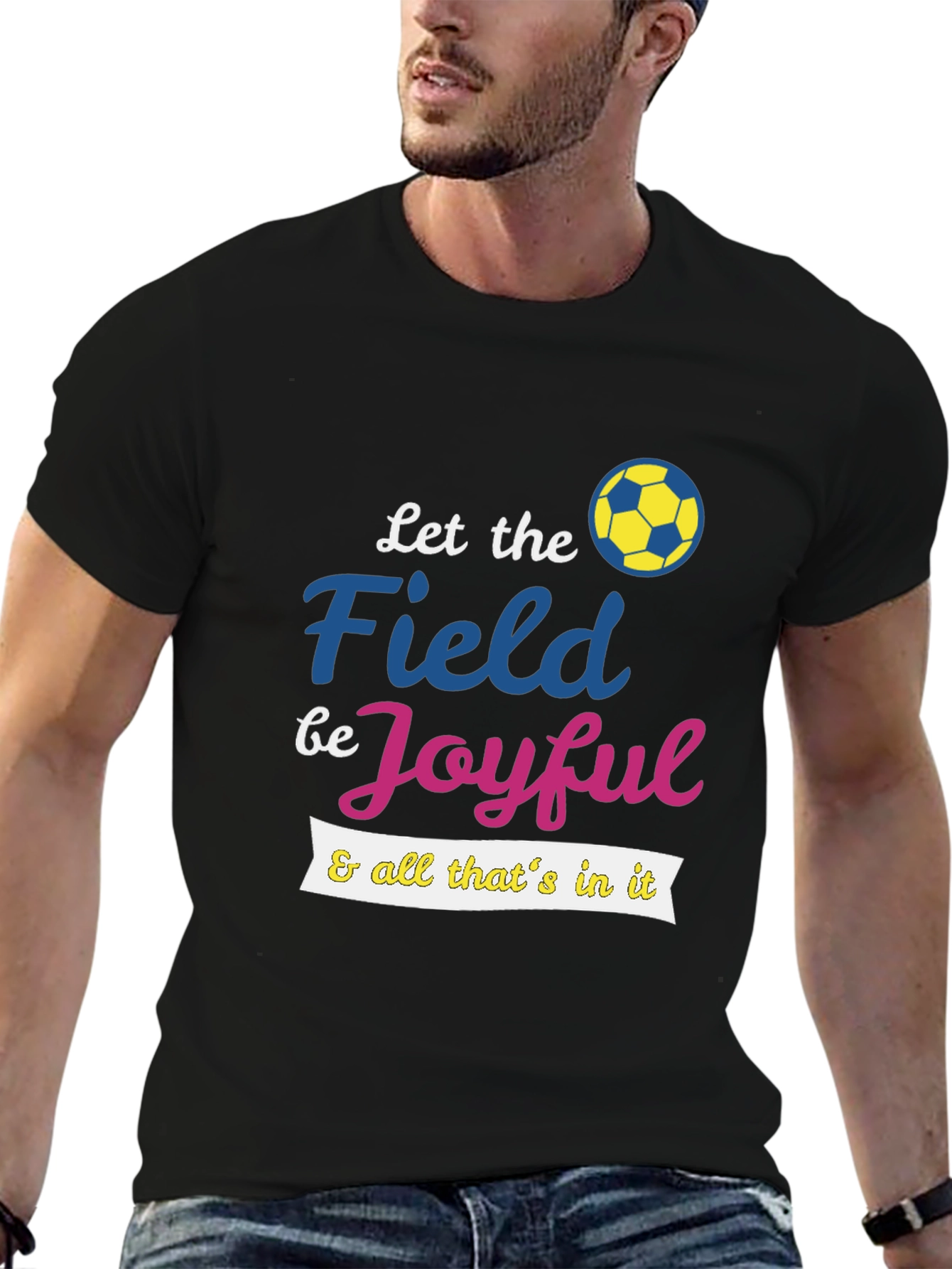 Joyful Field Soccer T-Shirt