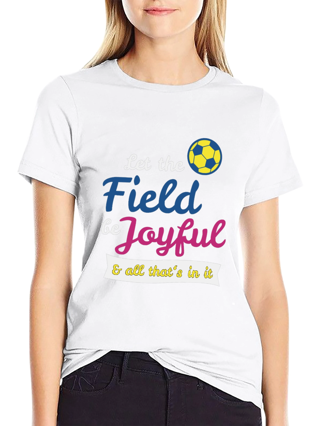 Joyful Field Soccer T-Shirt