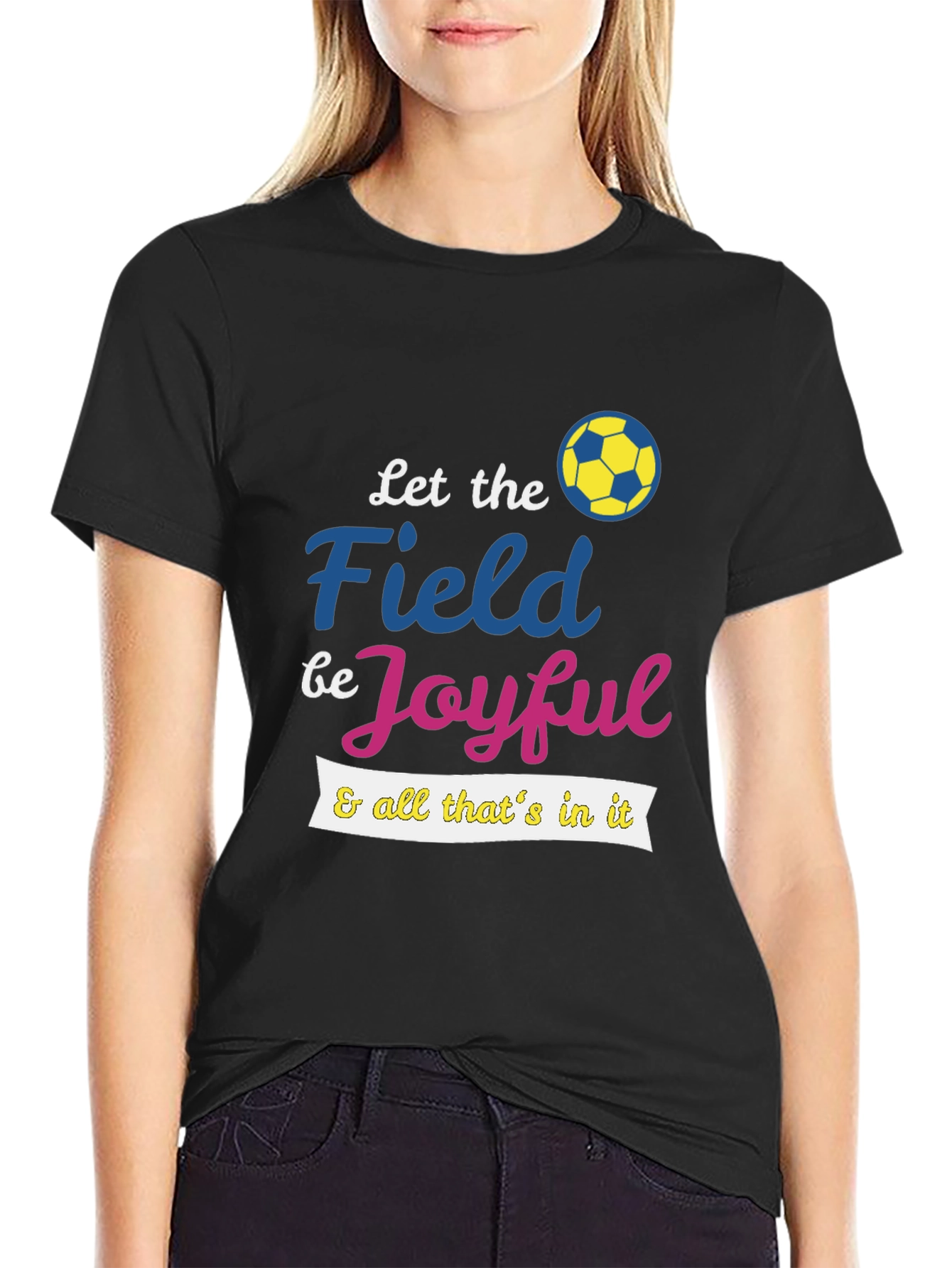 Joyful Field Soccer T-Shirt