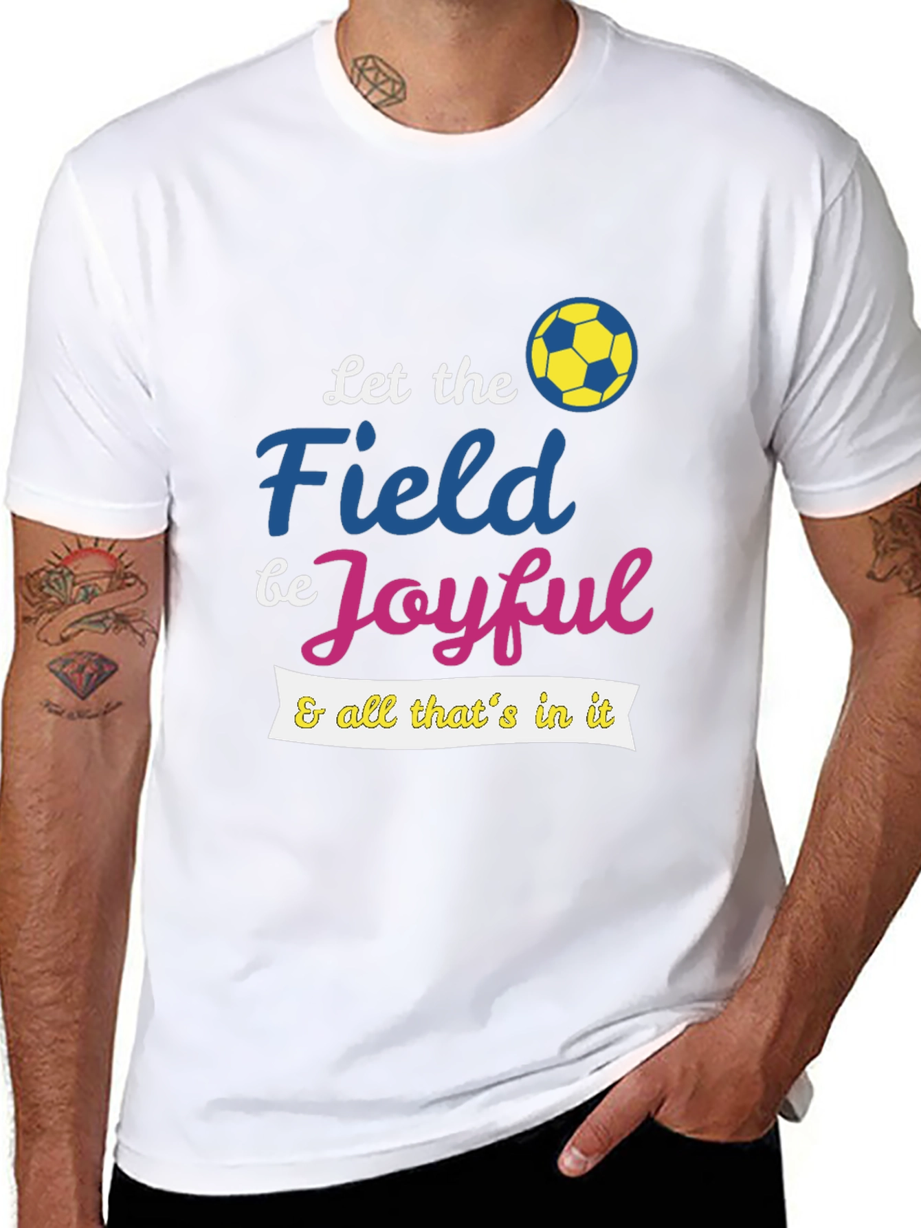 Joyful Field Soccer T-Shirt