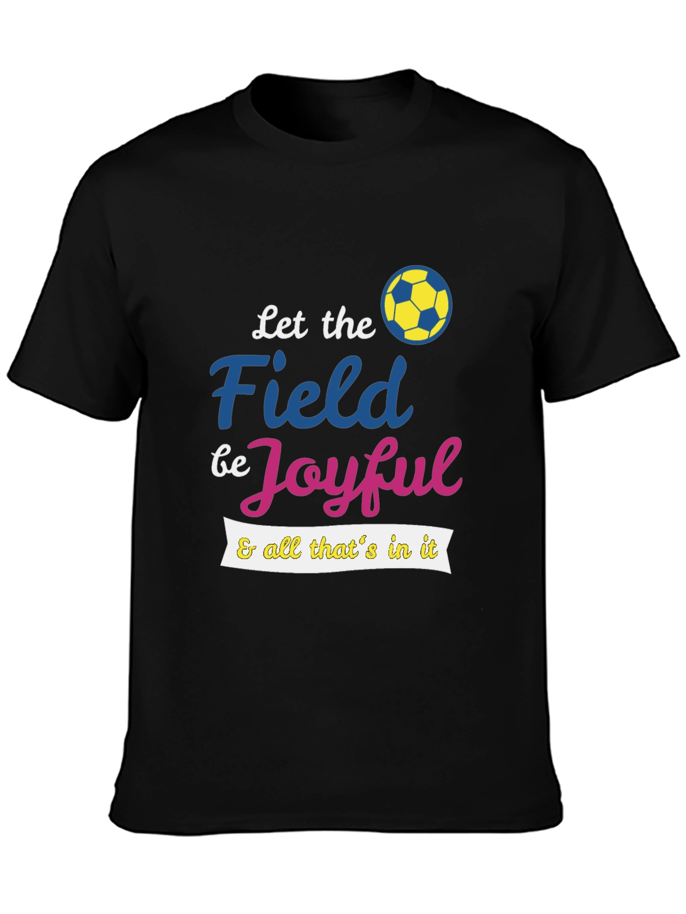 Joyful Field Soccer T-Shirt