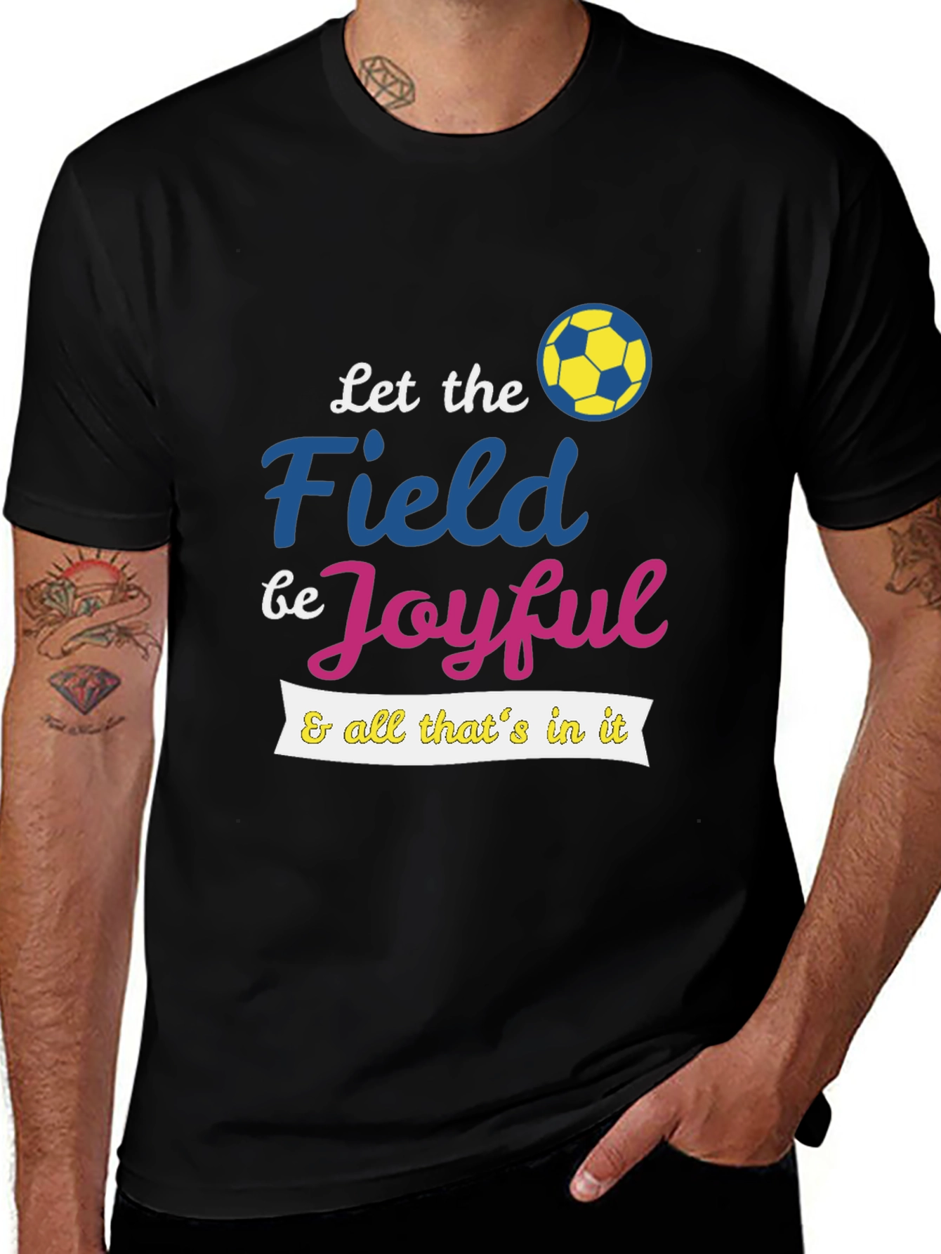 Joyful Field Soccer T-Shirt