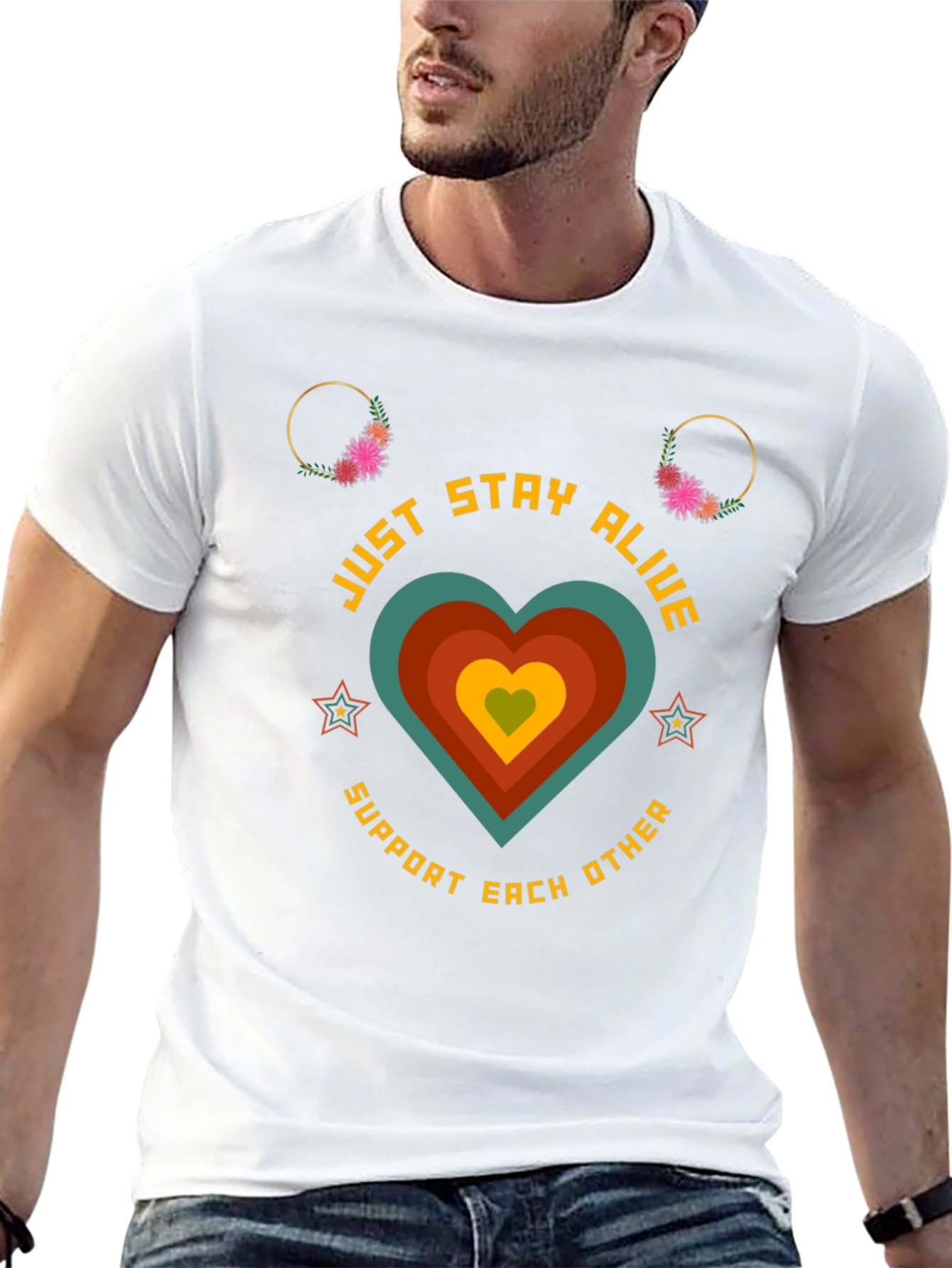 Stay Alive Graphic T-Shirt