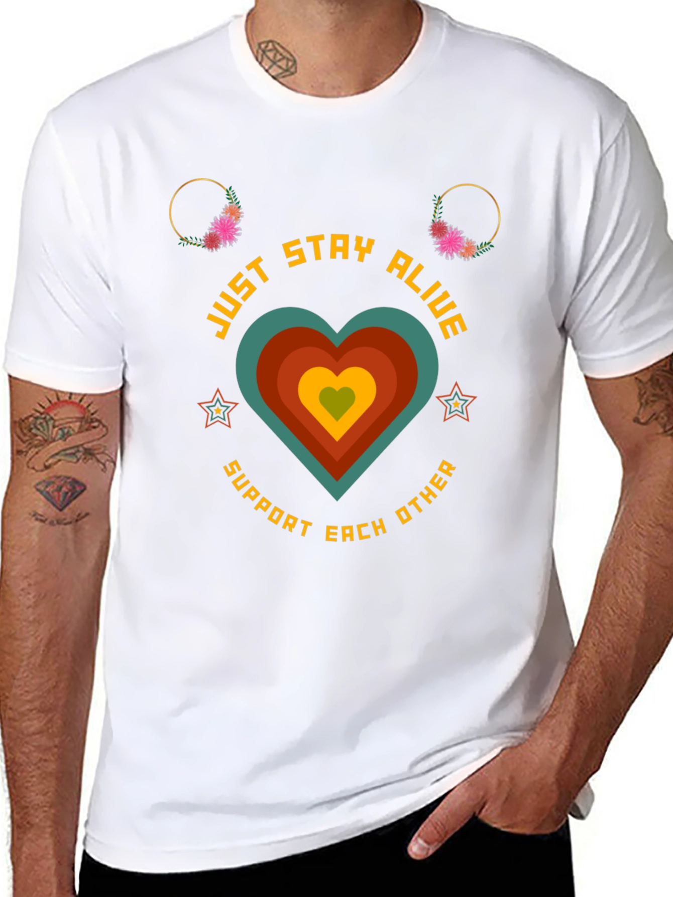 Stay Alive Graphic T-Shirt